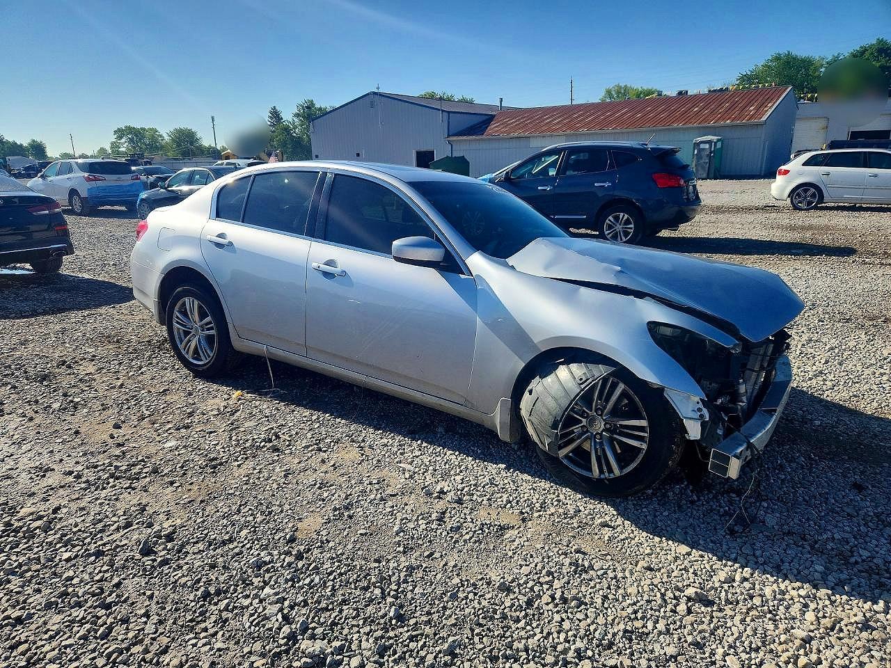 2013 Infiniti G37 Sedan X Silver vin: JN1CV6AR6DM357067