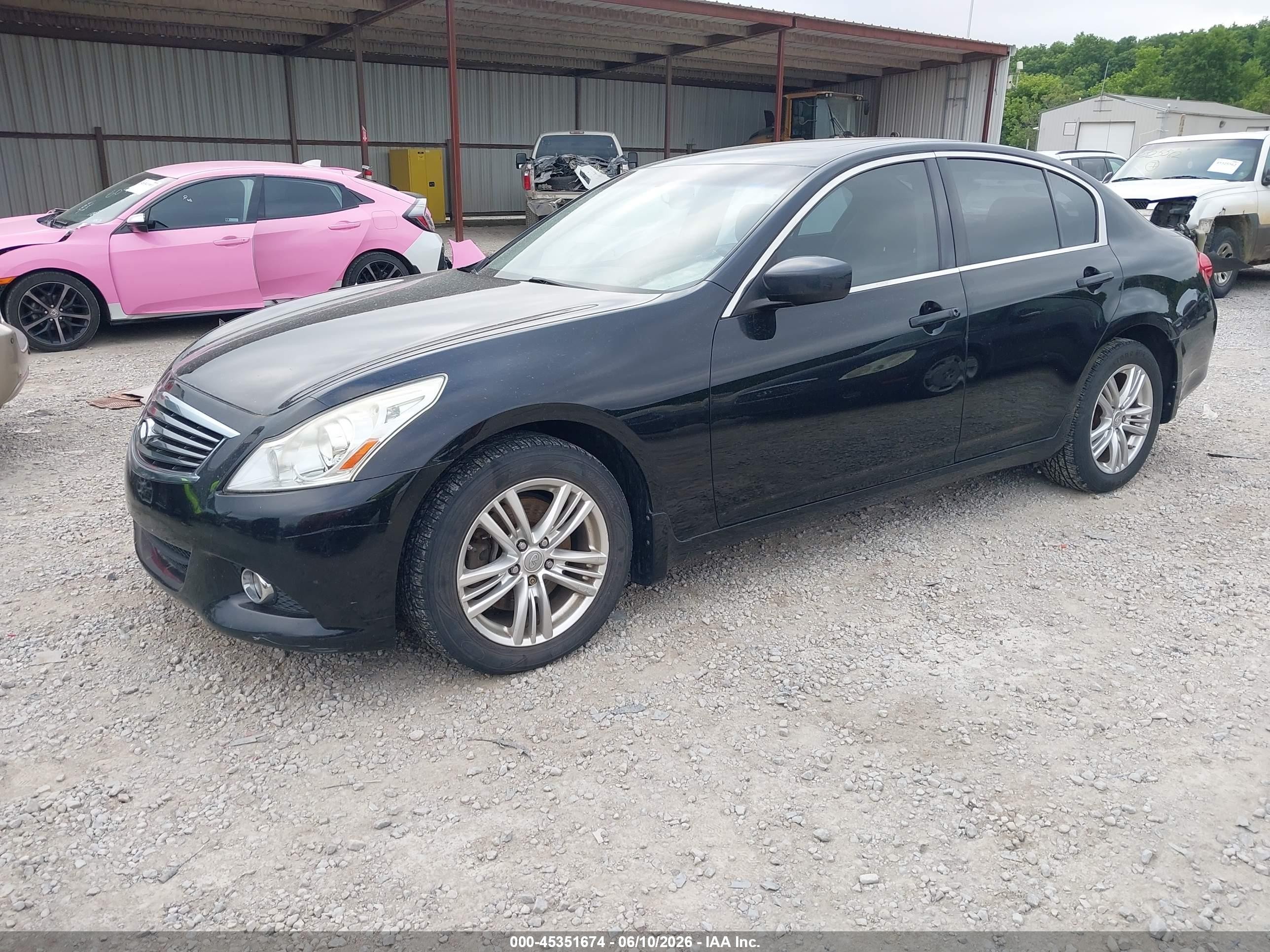 2013 Infiniti G37x   Black vin: JN1CV6AR6DM358414