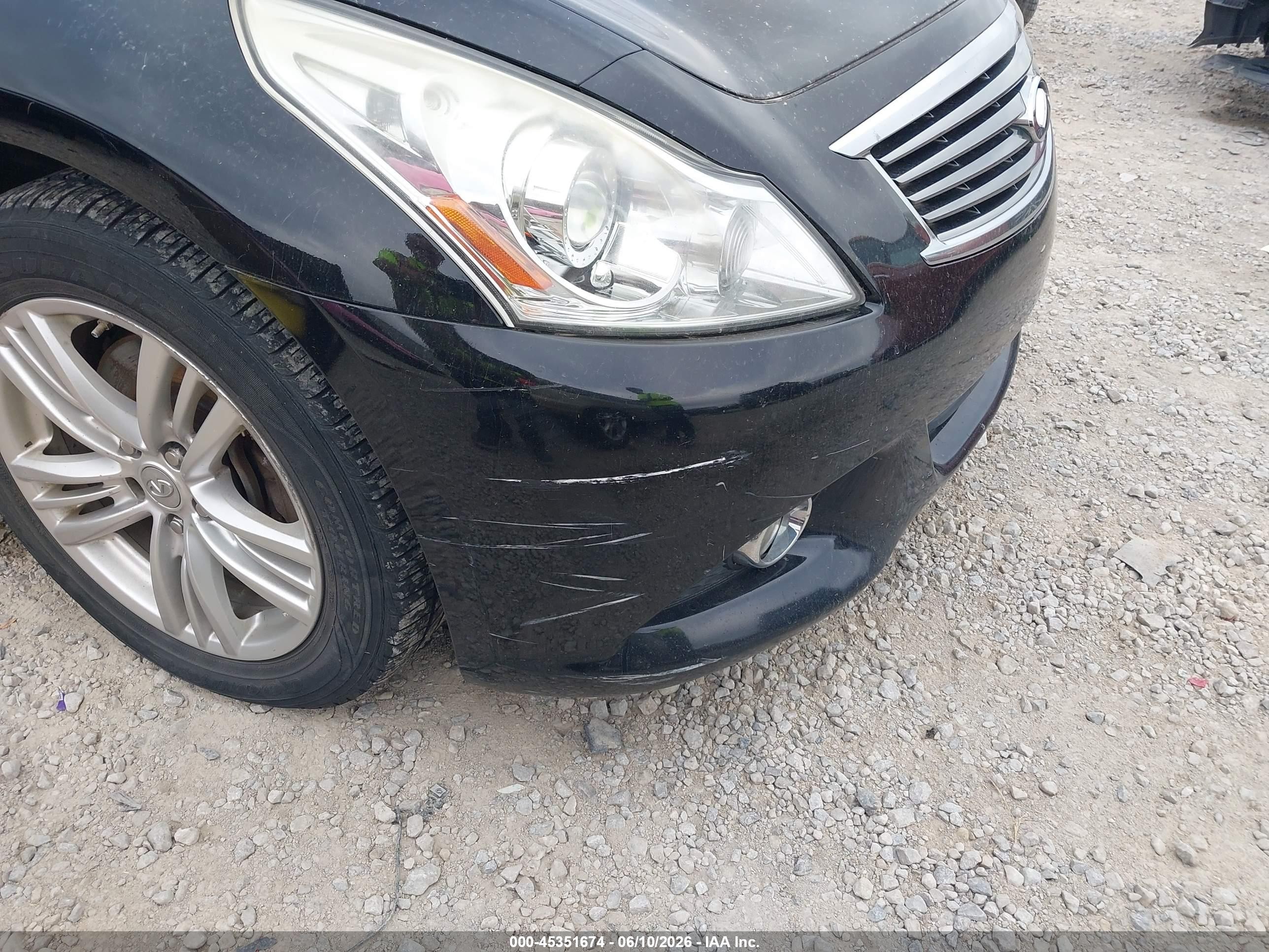 2013 Infiniti G37x   Black vin: JN1CV6AR6DM358414