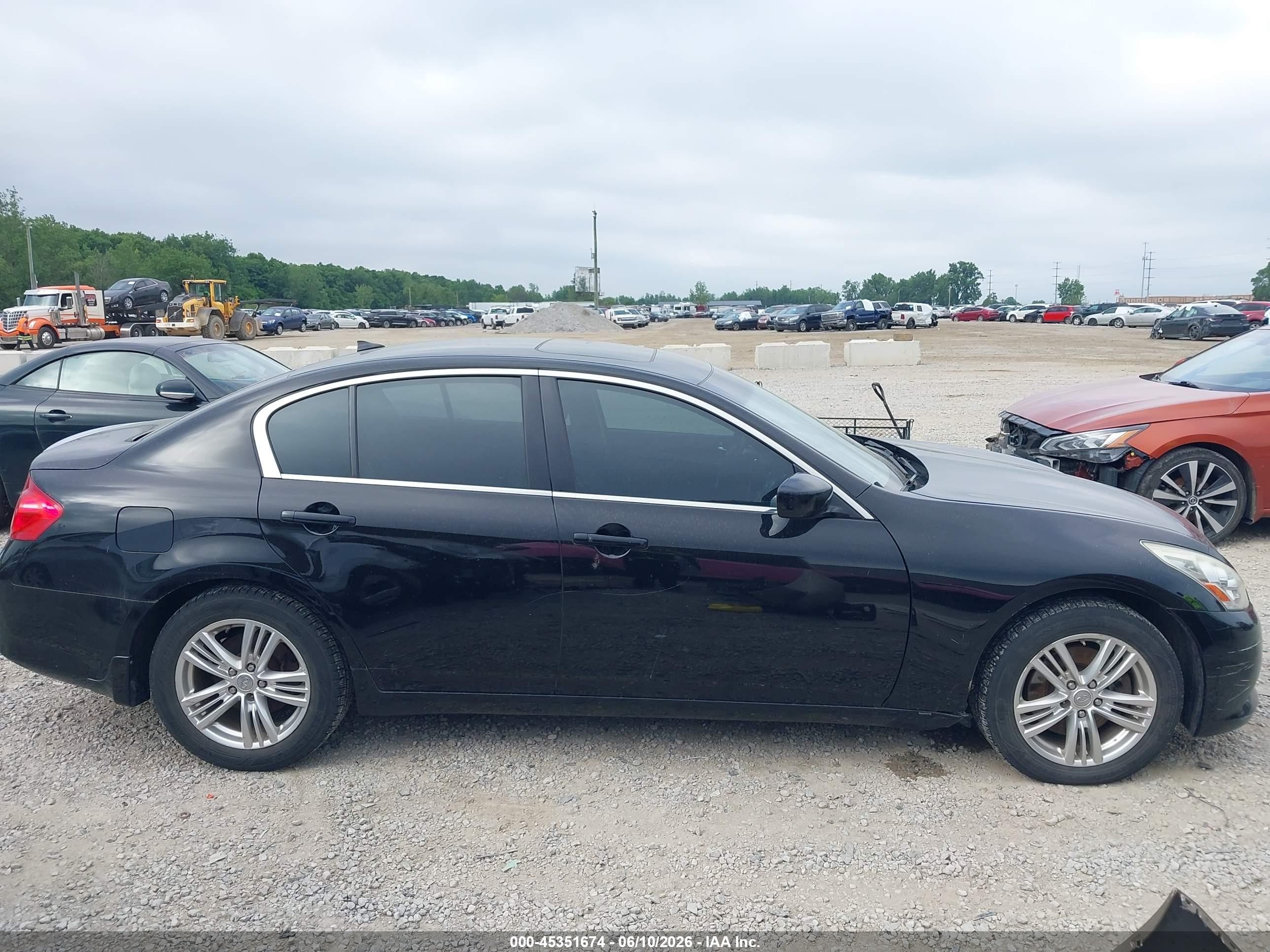 2013 Infiniti G37x   Black vin: JN1CV6AR6DM358414