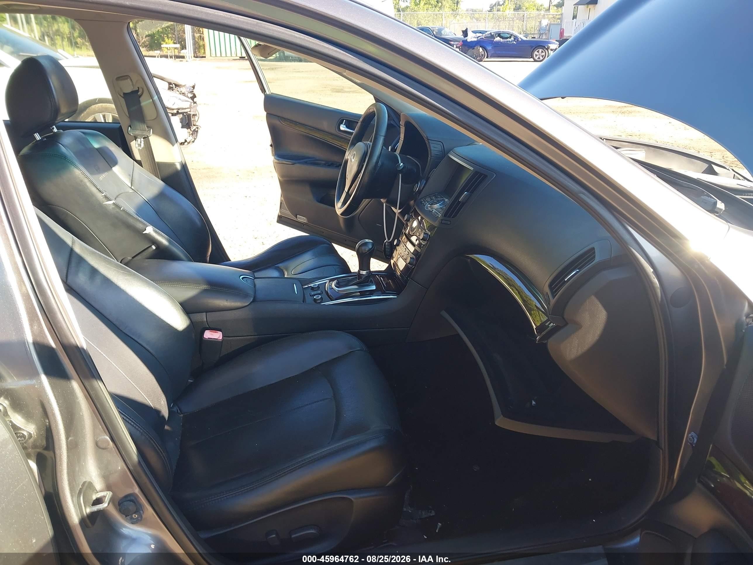 2013 Infiniti G37x   Gray vin: JN1CV6AR6DM751961