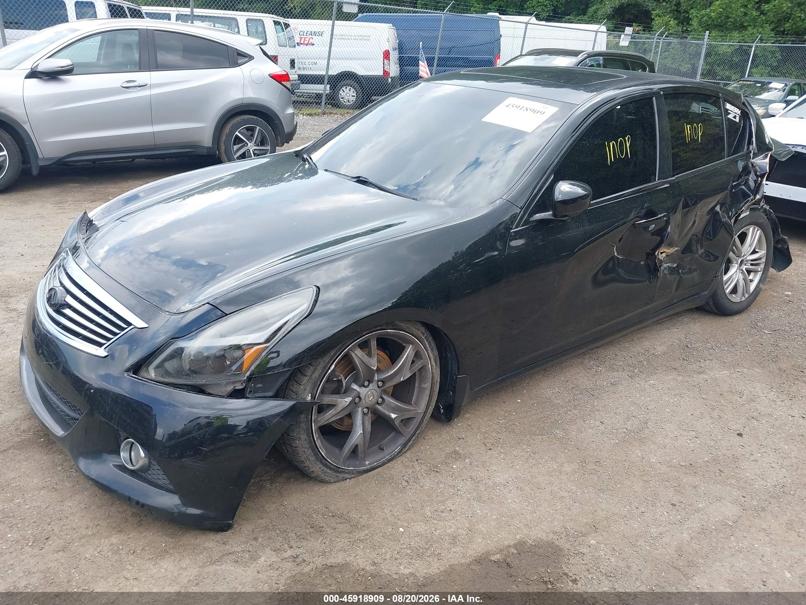 2013 Infiniti G37x   Black vin: JN1CV6AR6DM763219