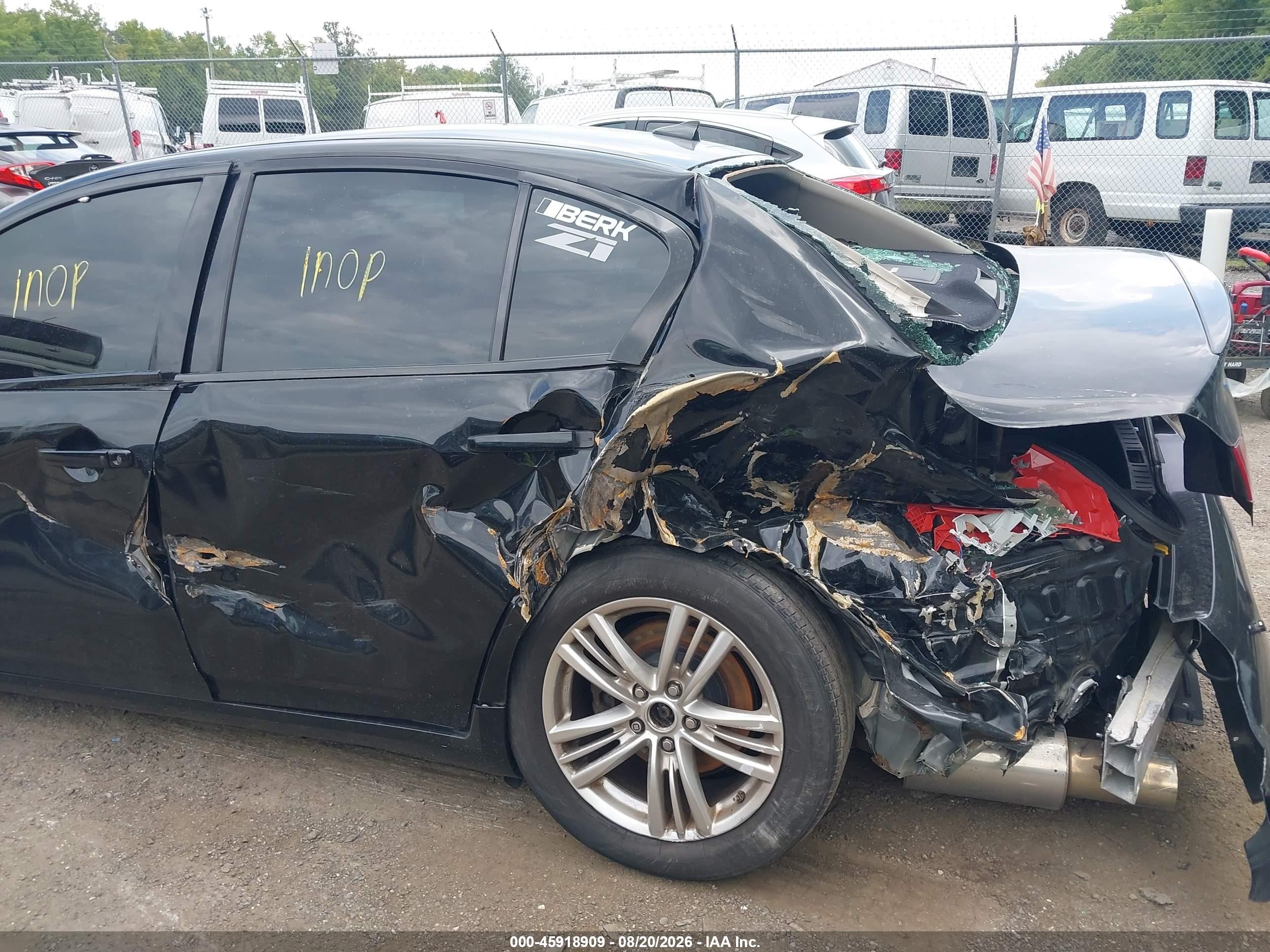 2013 Infiniti G37x   Black vin: JN1CV6AR6DM763219