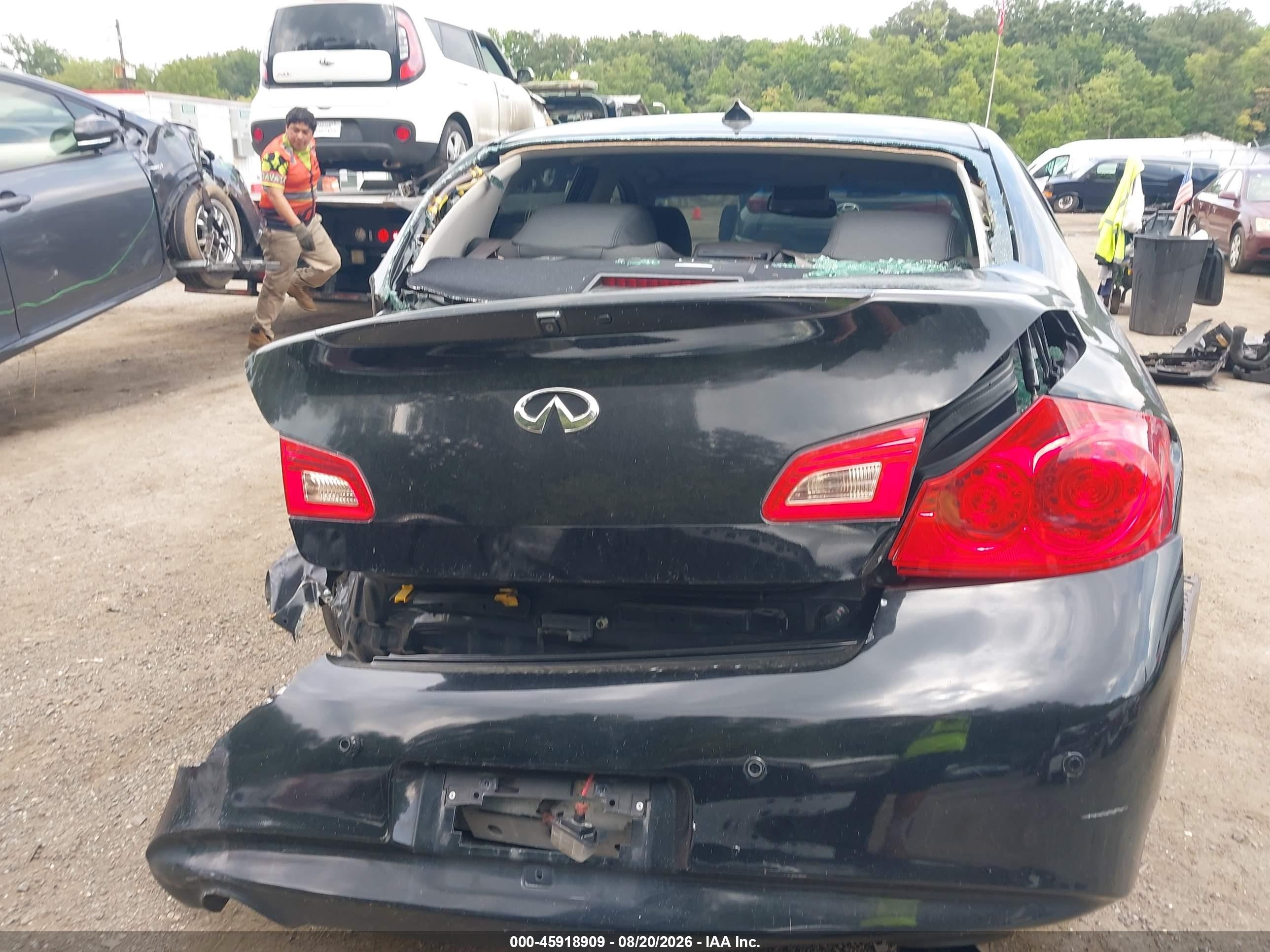 2013 Infiniti G37x   Black vin: JN1CV6AR6DM763219