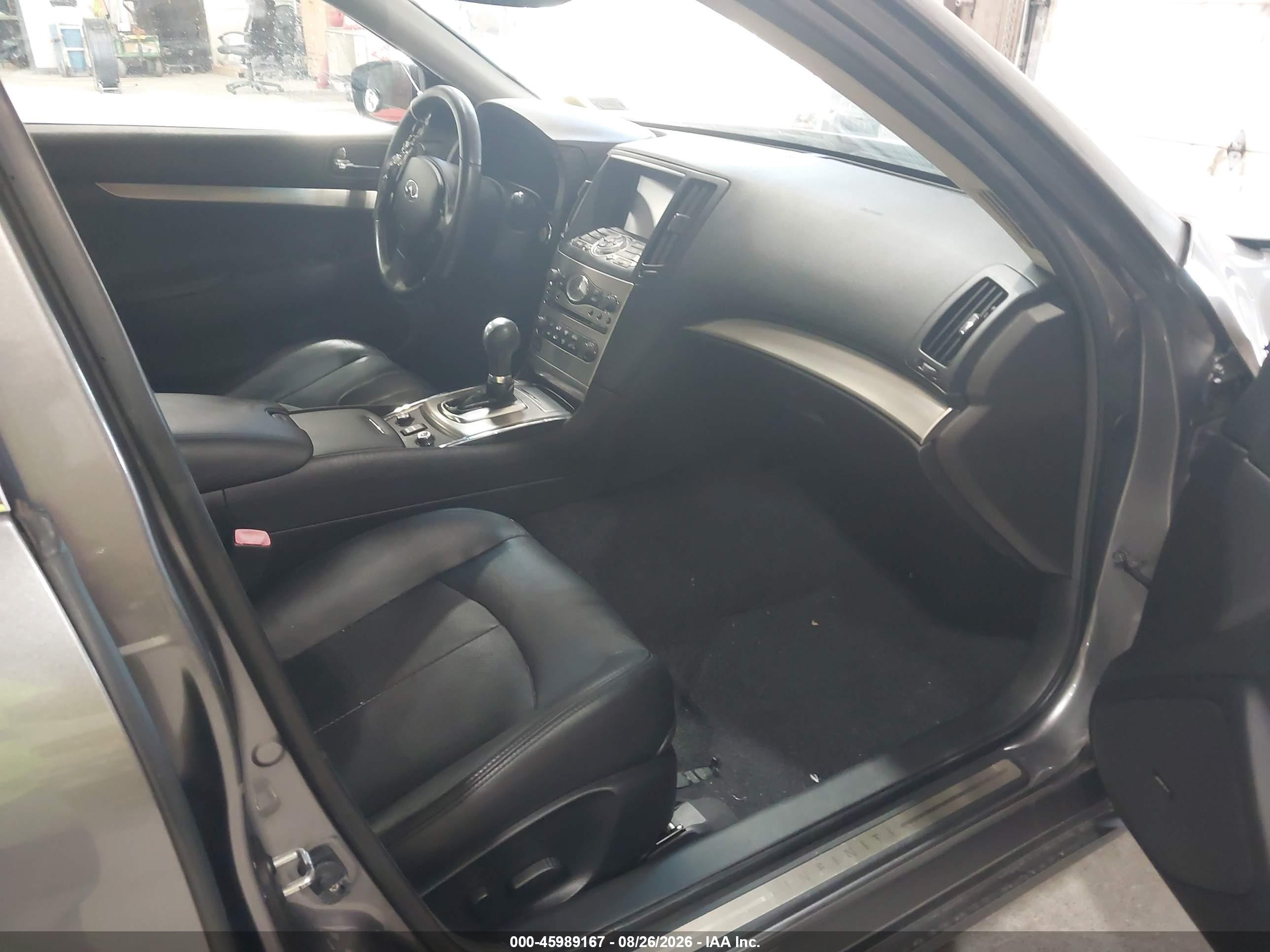 2013 Infiniti G37x   Gray vin: JN1CV6AR6DM763835