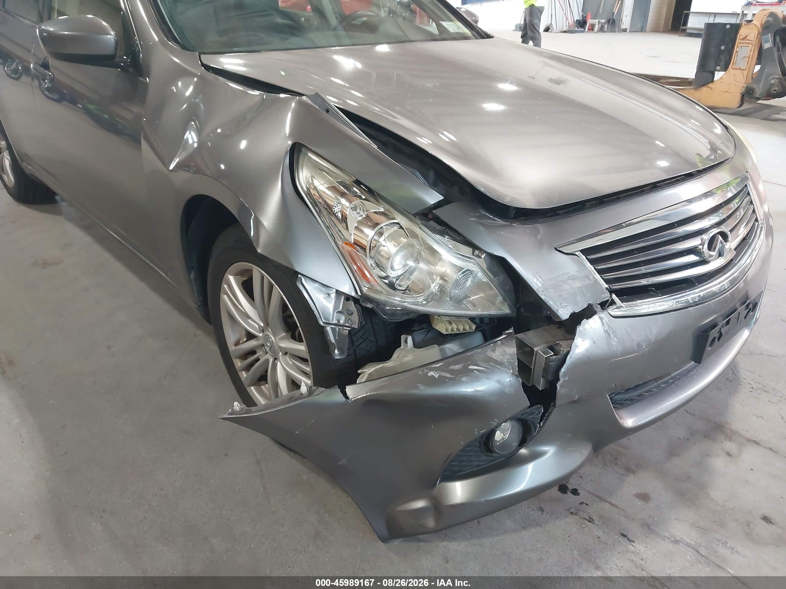 2013 Infiniti G37x   Gray vin: JN1CV6AR6DM763835