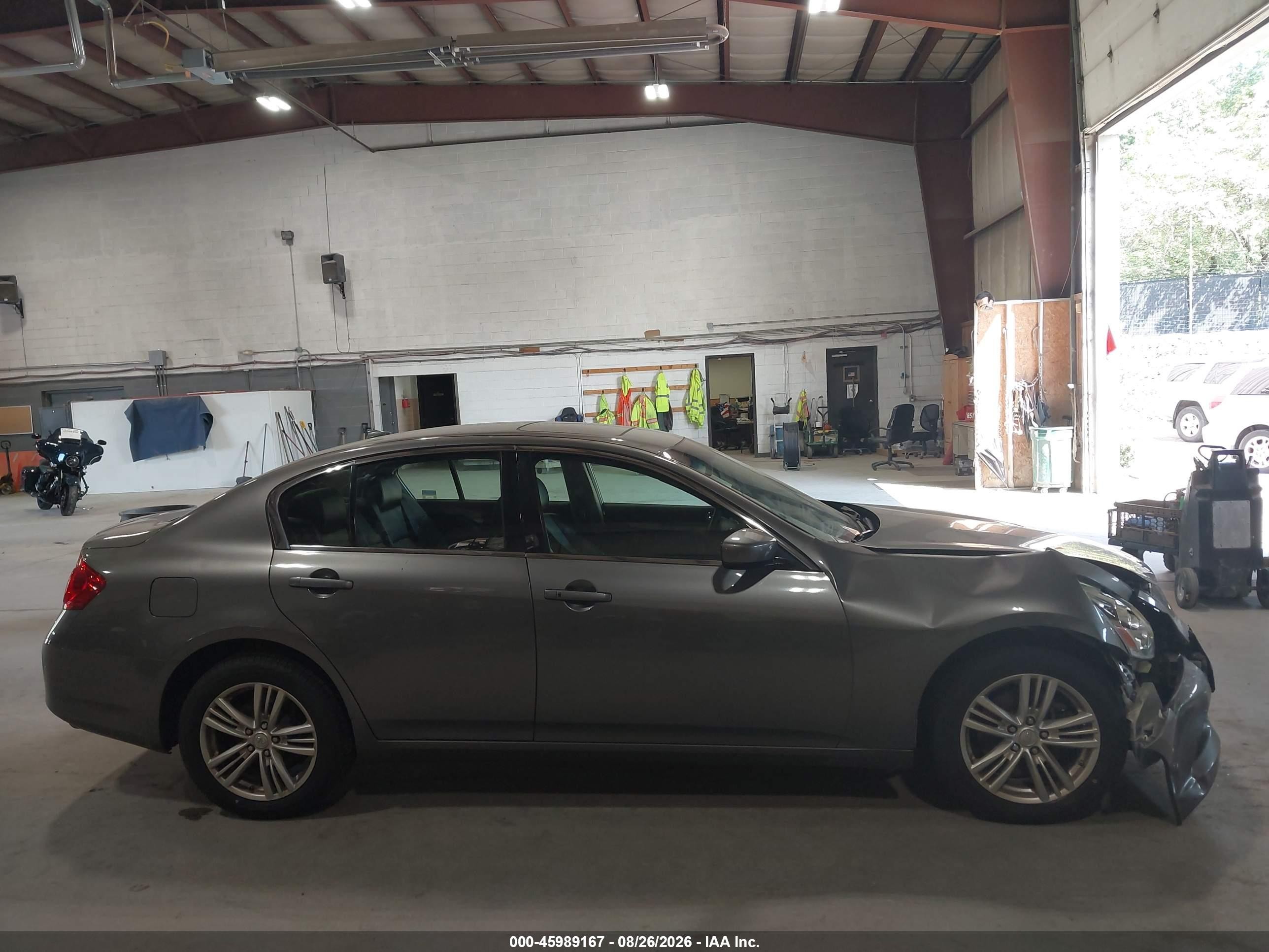 2013 Infiniti G37x   Gray vin: JN1CV6AR6DM763835