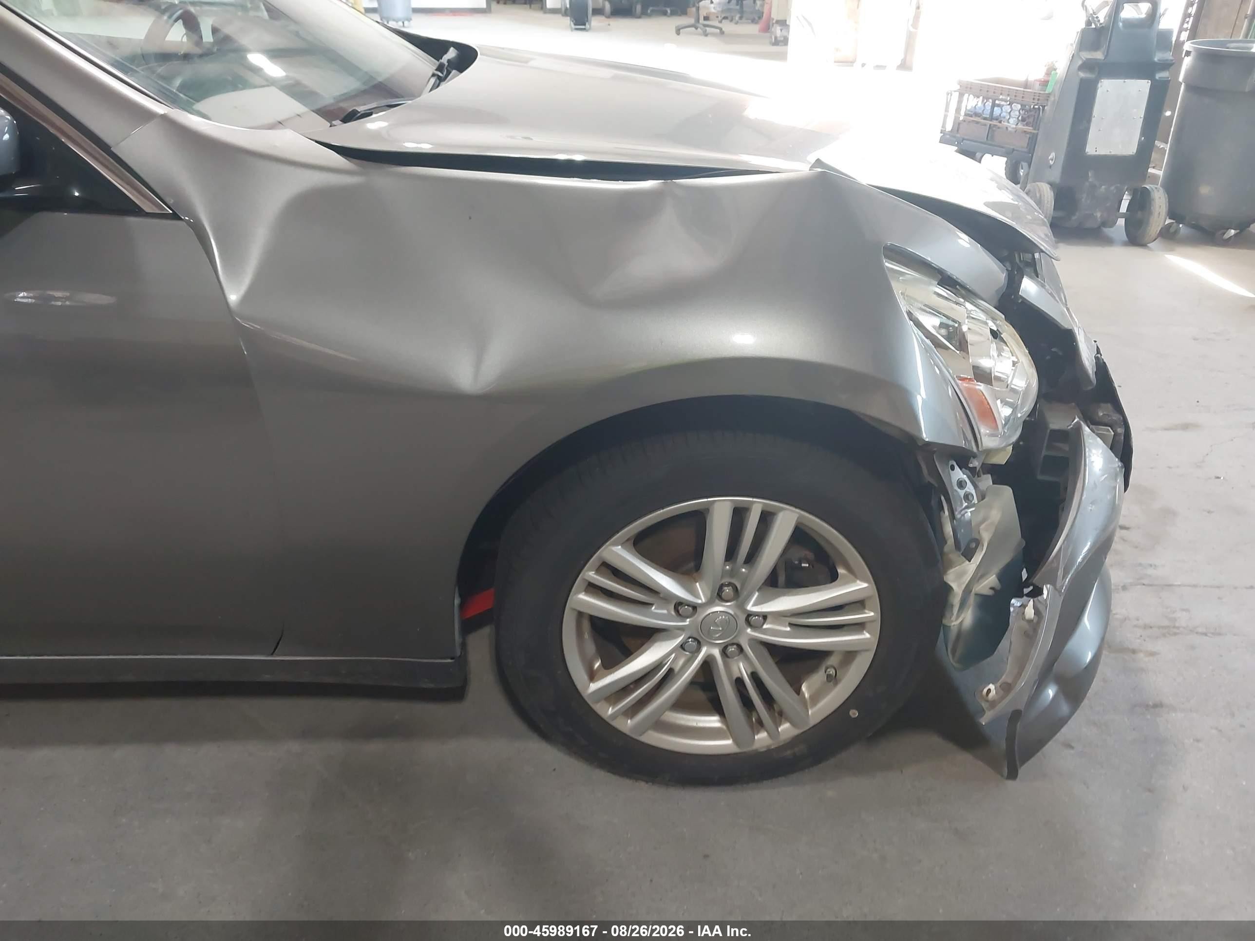 2013 Infiniti G37x   Gray vin: JN1CV6AR6DM763835