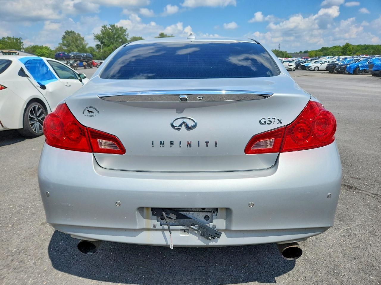 2013 Infiniti G37 Sedan X Silver vin: JN1CV6AR6DM764015