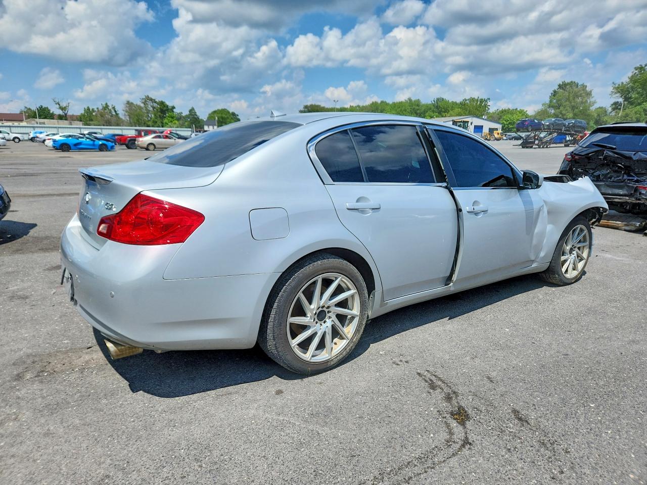 2013 Infiniti G37 Sedan X Silver vin: JN1CV6AR6DM764015
