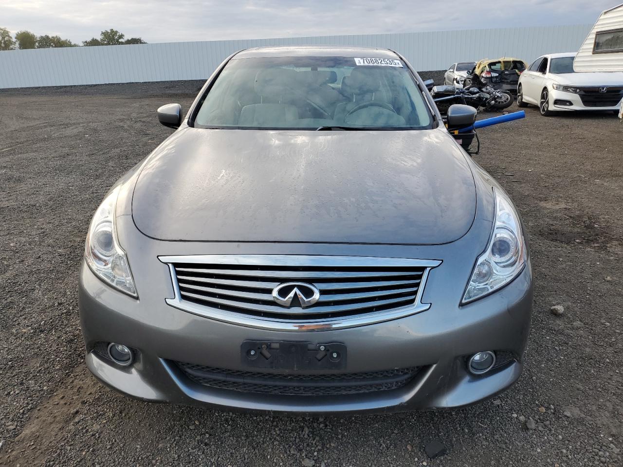 2015 Infiniti Q40 Base Gray vin: JN1CV6AR6FM523252