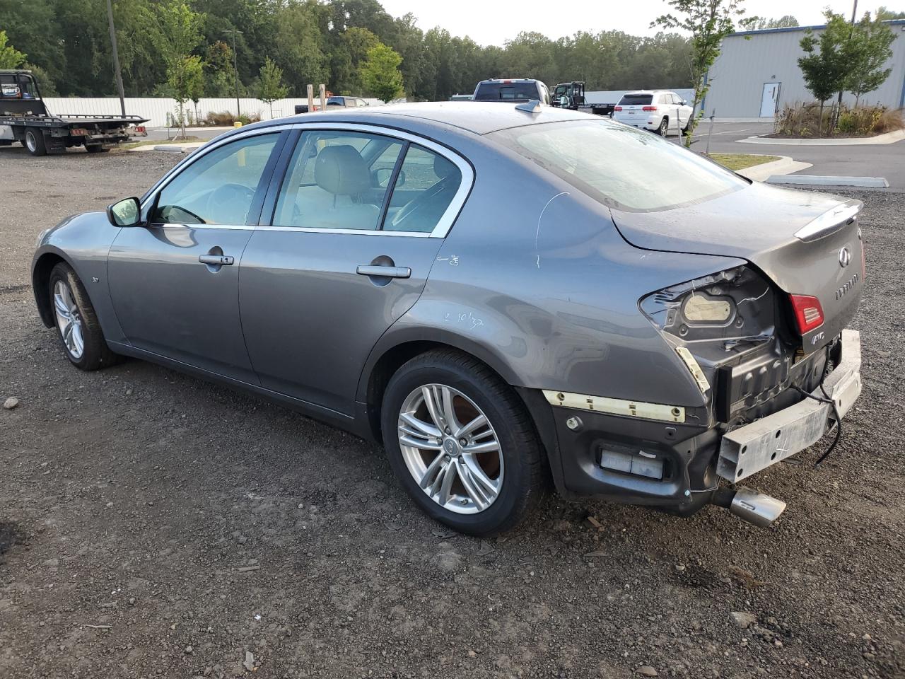 2015 Infiniti Q40 Base Gray vin: JN1CV6AR6FM523252