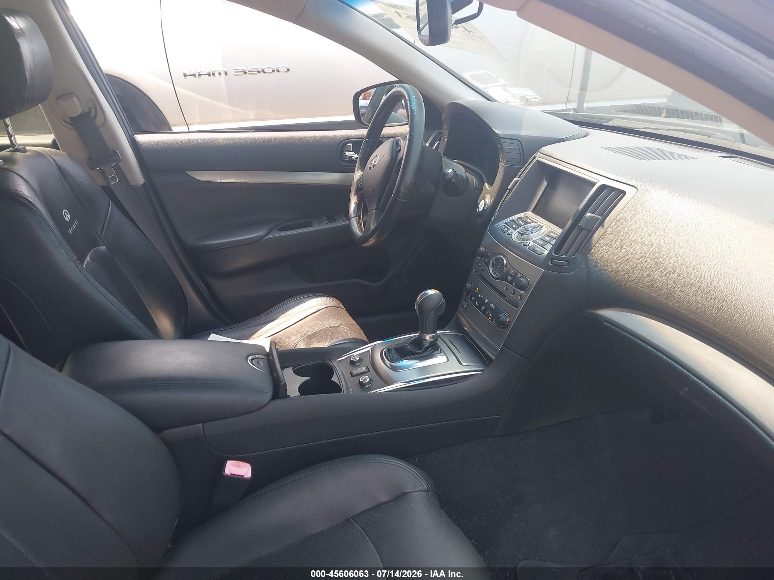 2010 Infiniti G37x Black vin: JN1CV6AR7AM254767