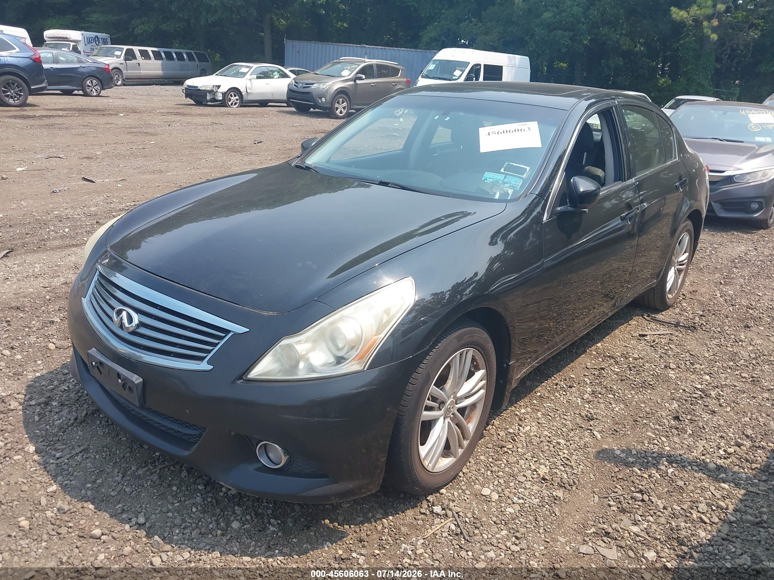 2010 Infiniti G37x Black vin: JN1CV6AR7AM254767