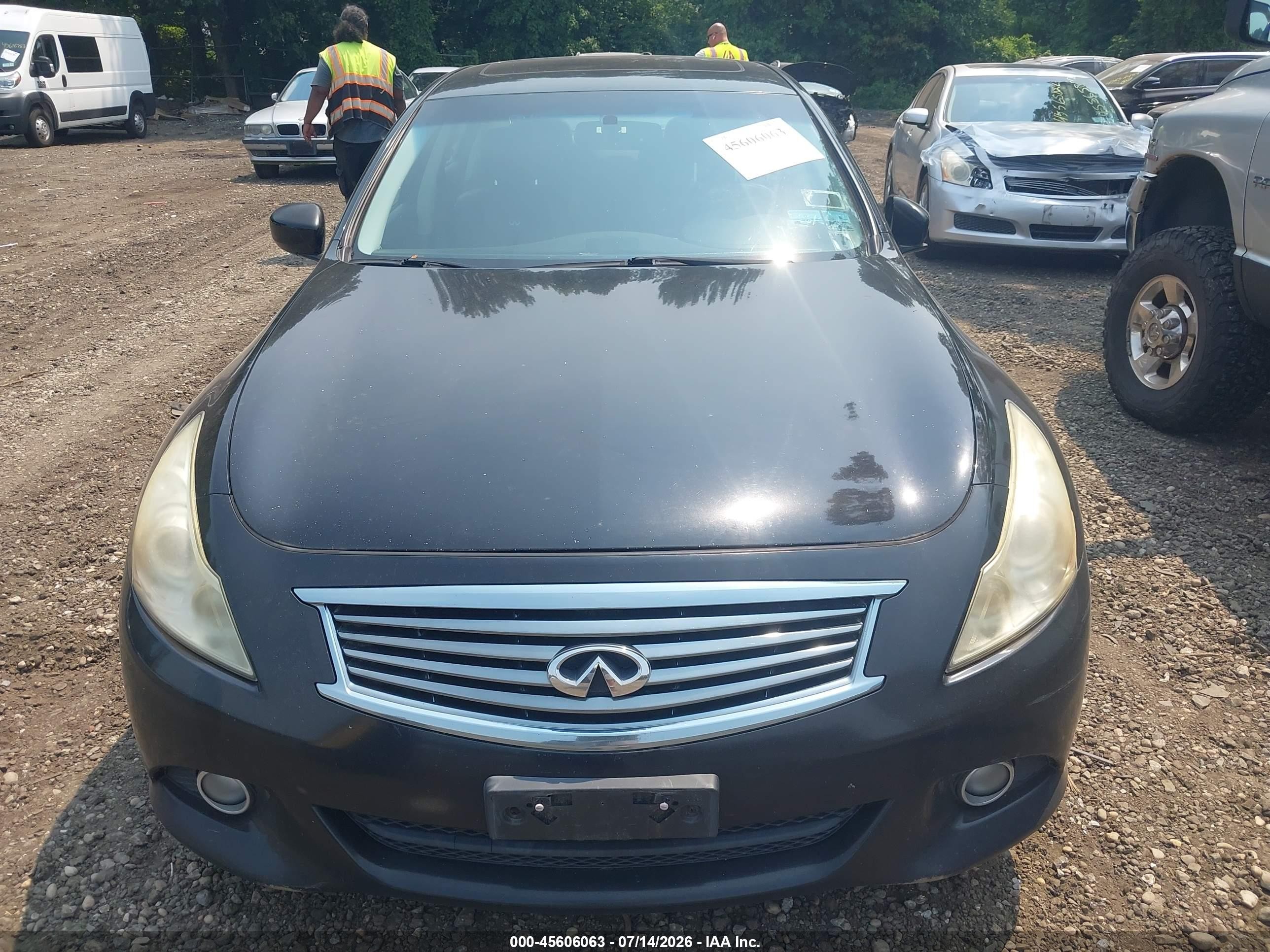 2010 Infiniti G37x Black vin: JN1CV6AR7AM254767