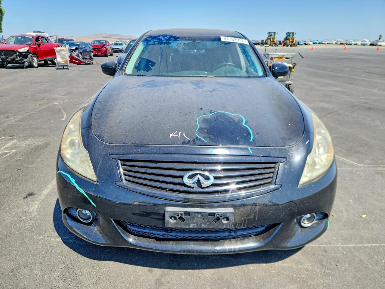 2010 Infiniti G37 Sedan X Black vin: JN1CV6AR7AM451843