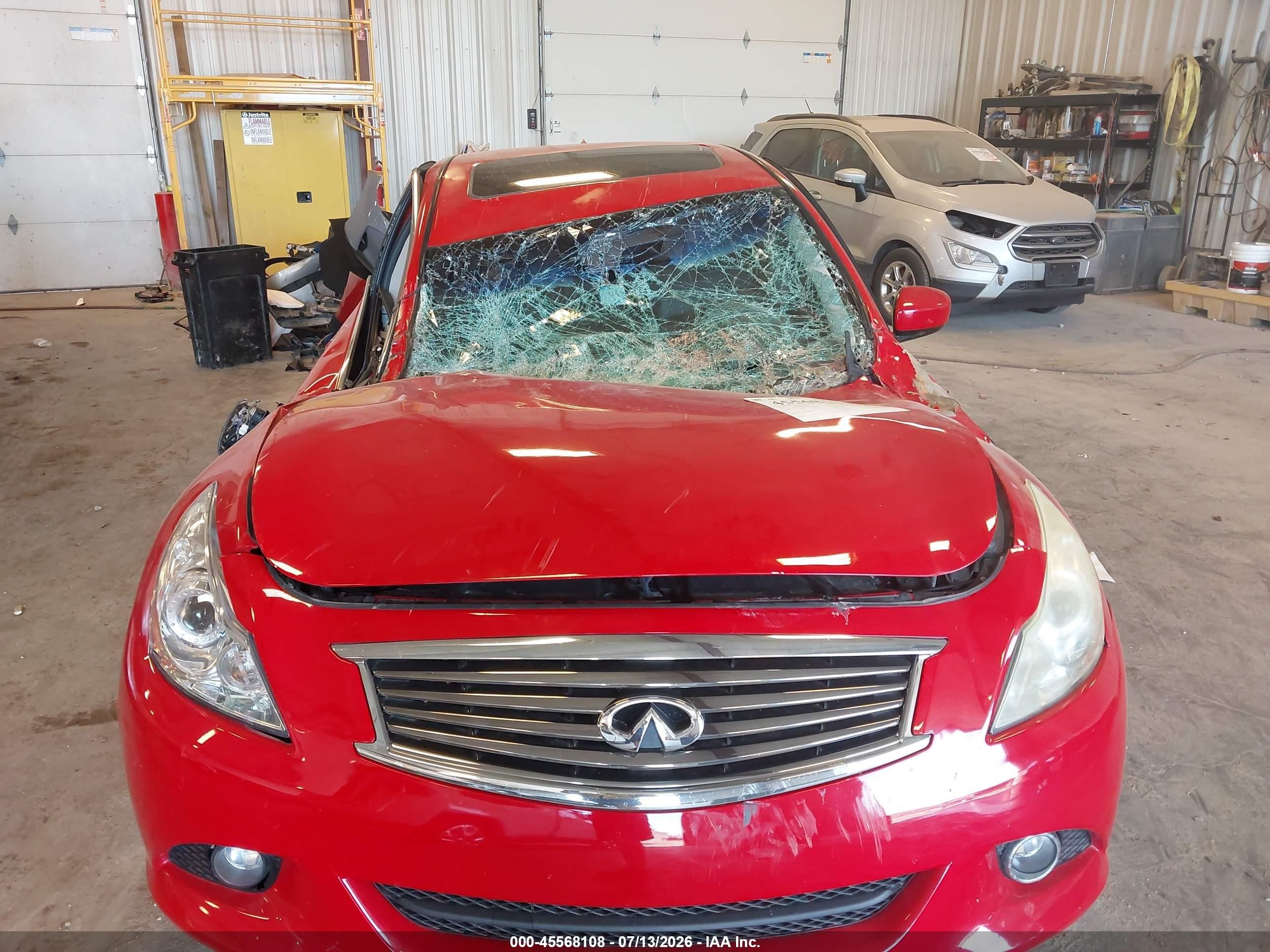 2010 Infiniti G37x   Red vin: JN1CV6AR7AM452975