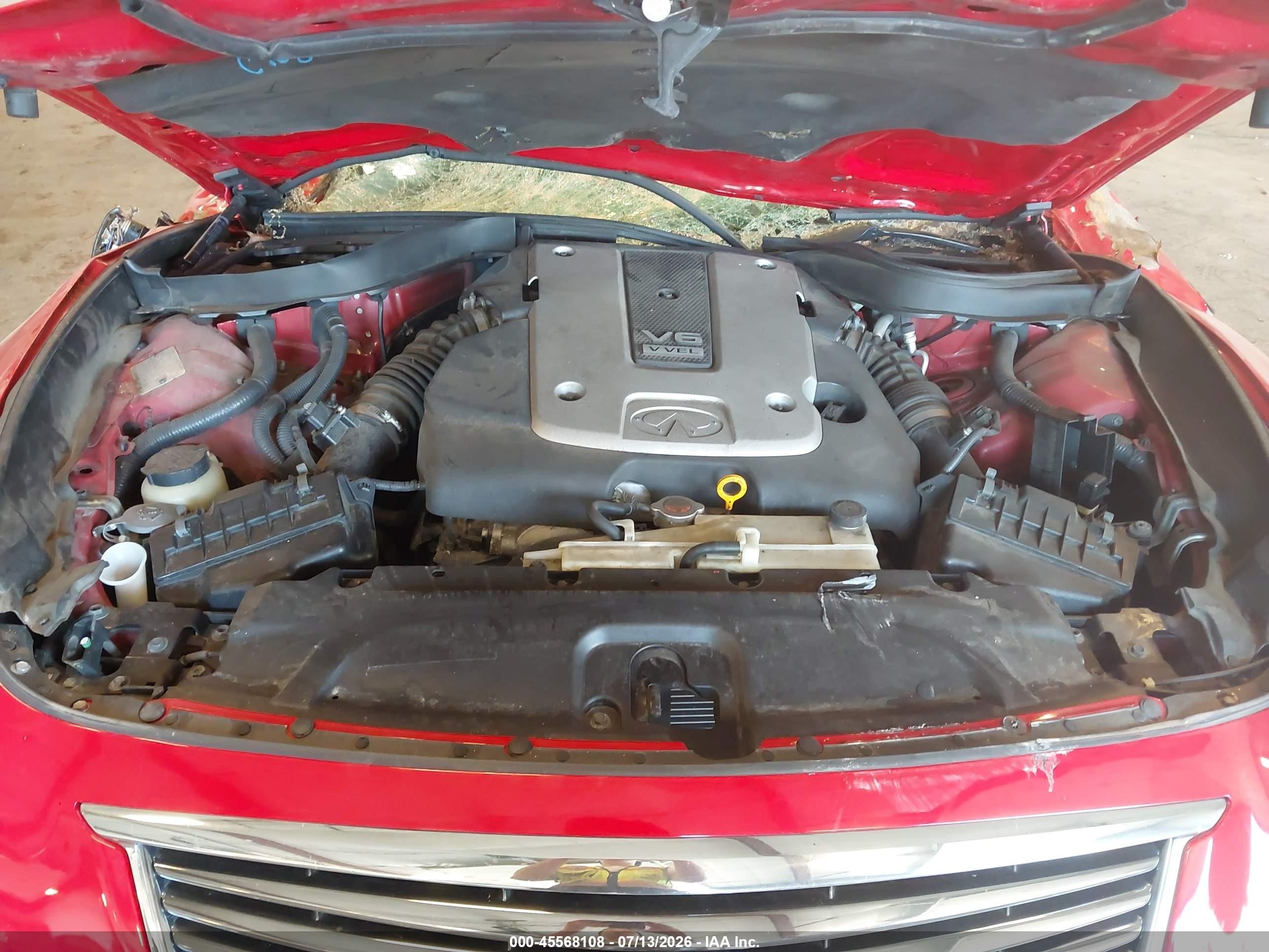 2010 Infiniti G37x   Red vin: JN1CV6AR7AM452975