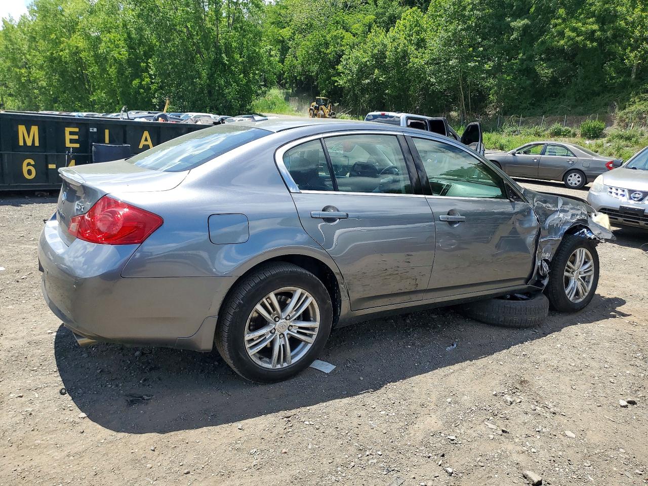 2010 Infiniti G37 Sedan X Gray vin: JN1CV6AR7AM454676