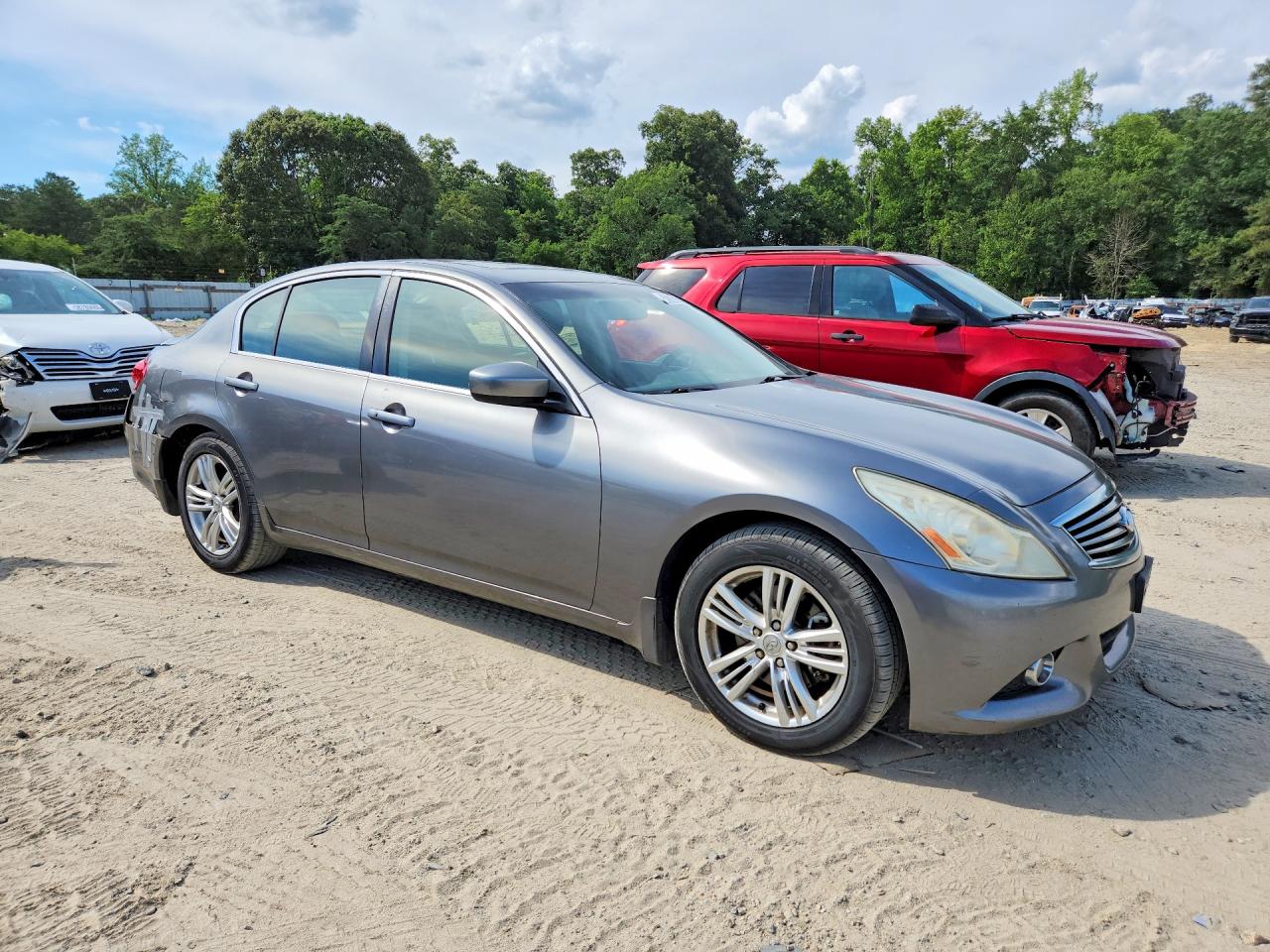 2010 Infiniti G37 Sedan X Gray vin: JN1CV6AR7AM461644