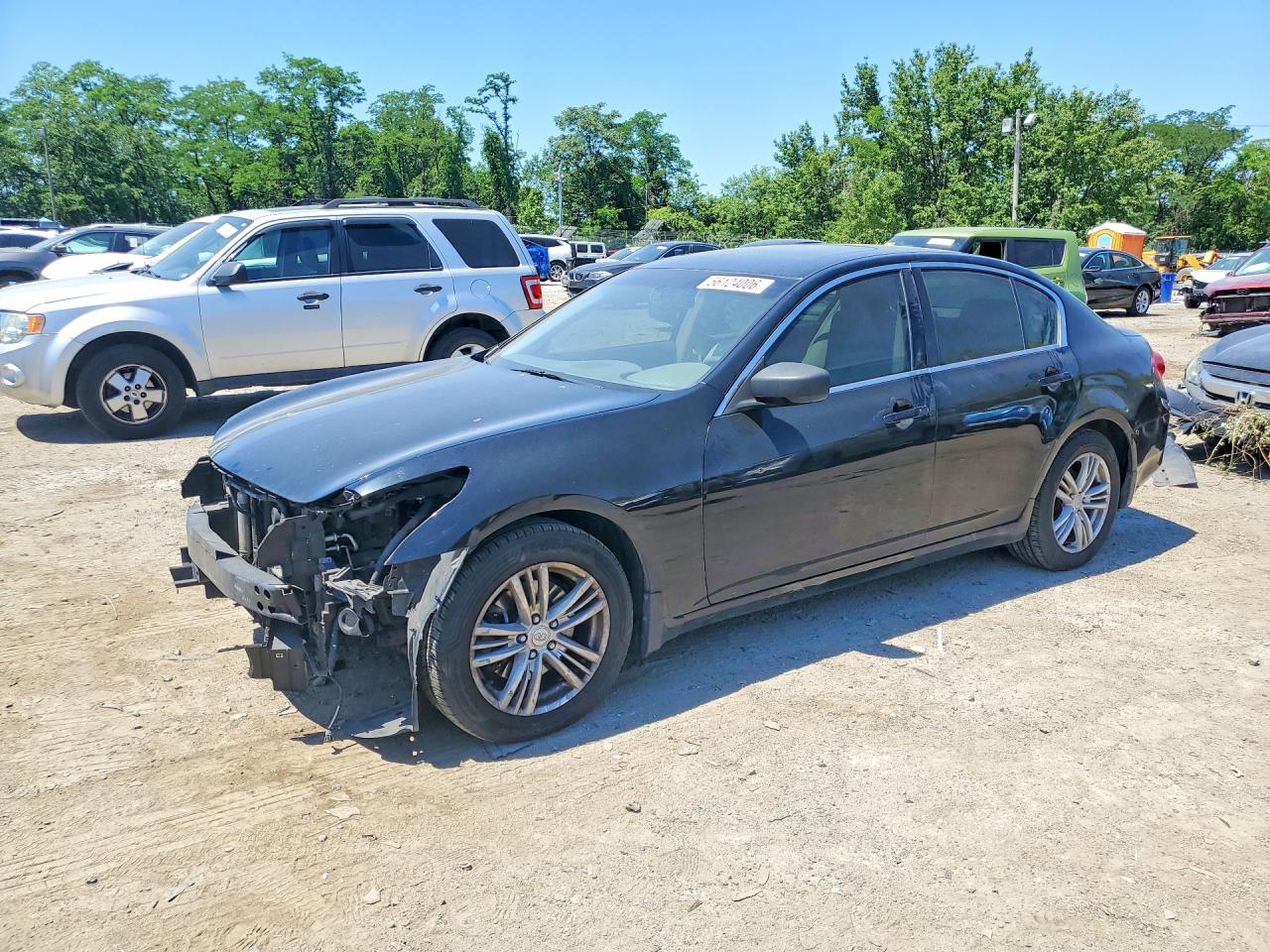 2011 Infiniti G37 Sedan X Black vin: JN1CV6AR7BM412641