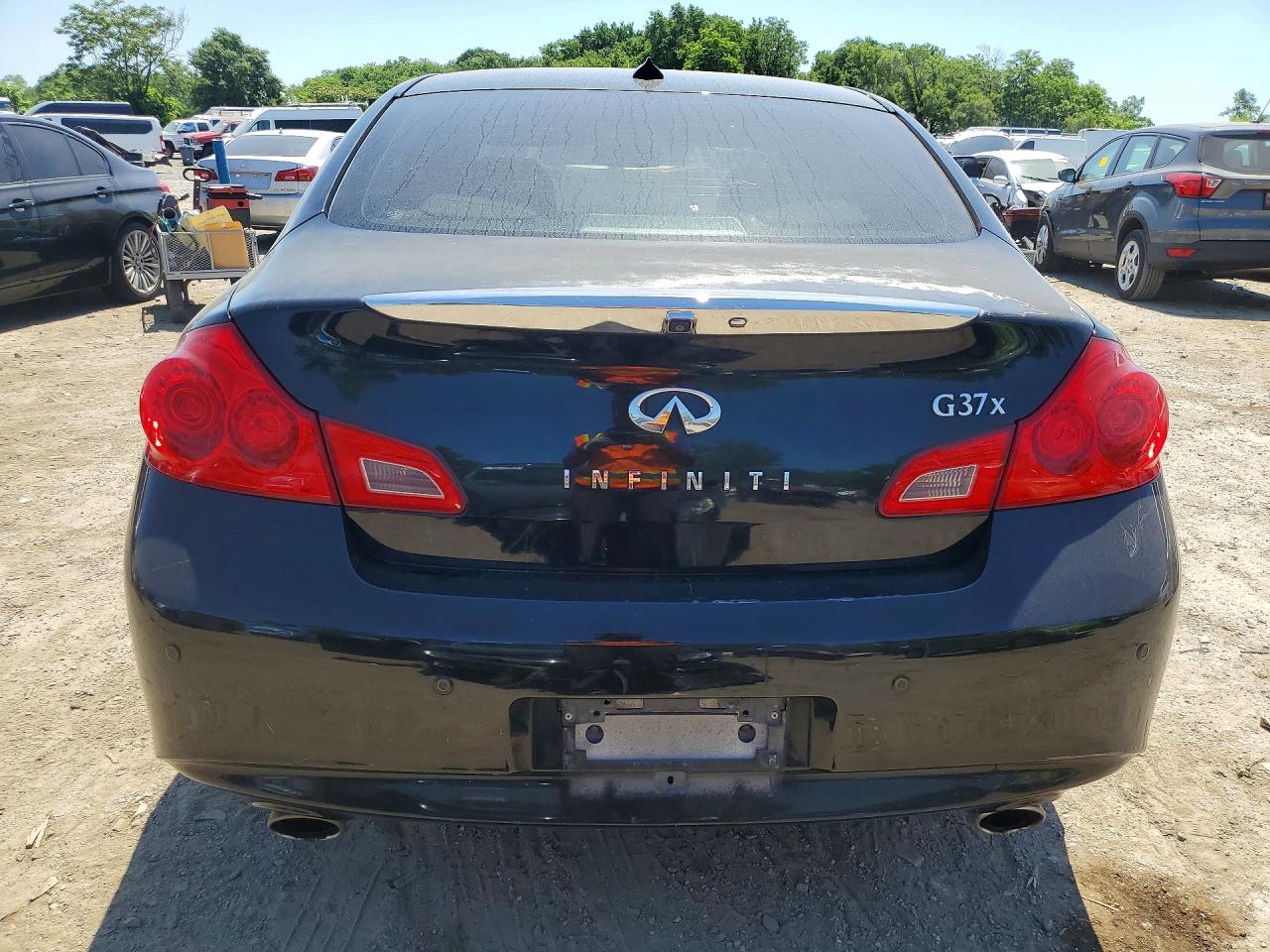 2011 Infiniti G37 Sedan X Black vin: JN1CV6AR7BM412641