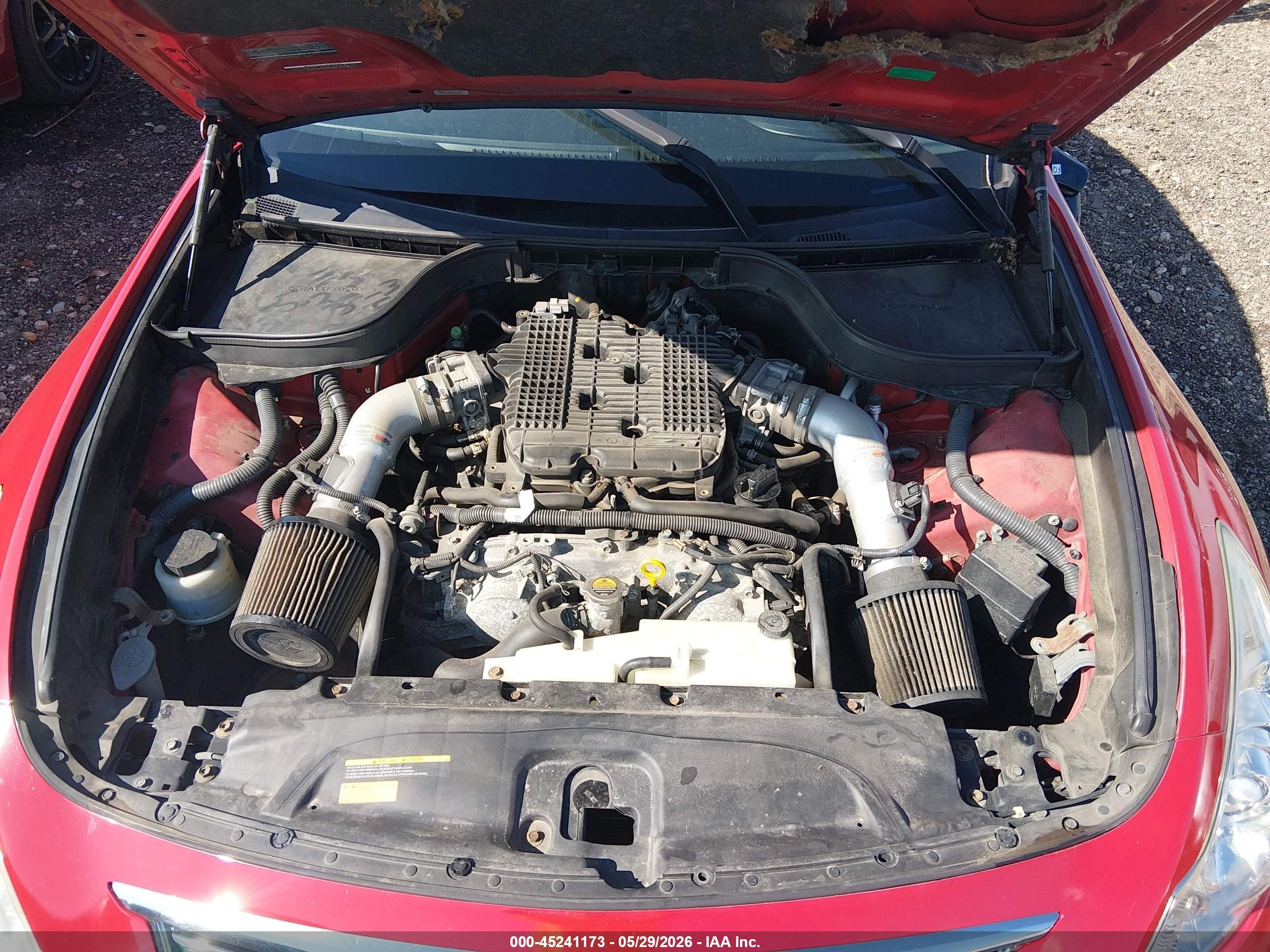 2012 Infiniti G37x   Красный vin: JN1CV6AR7CM682129
