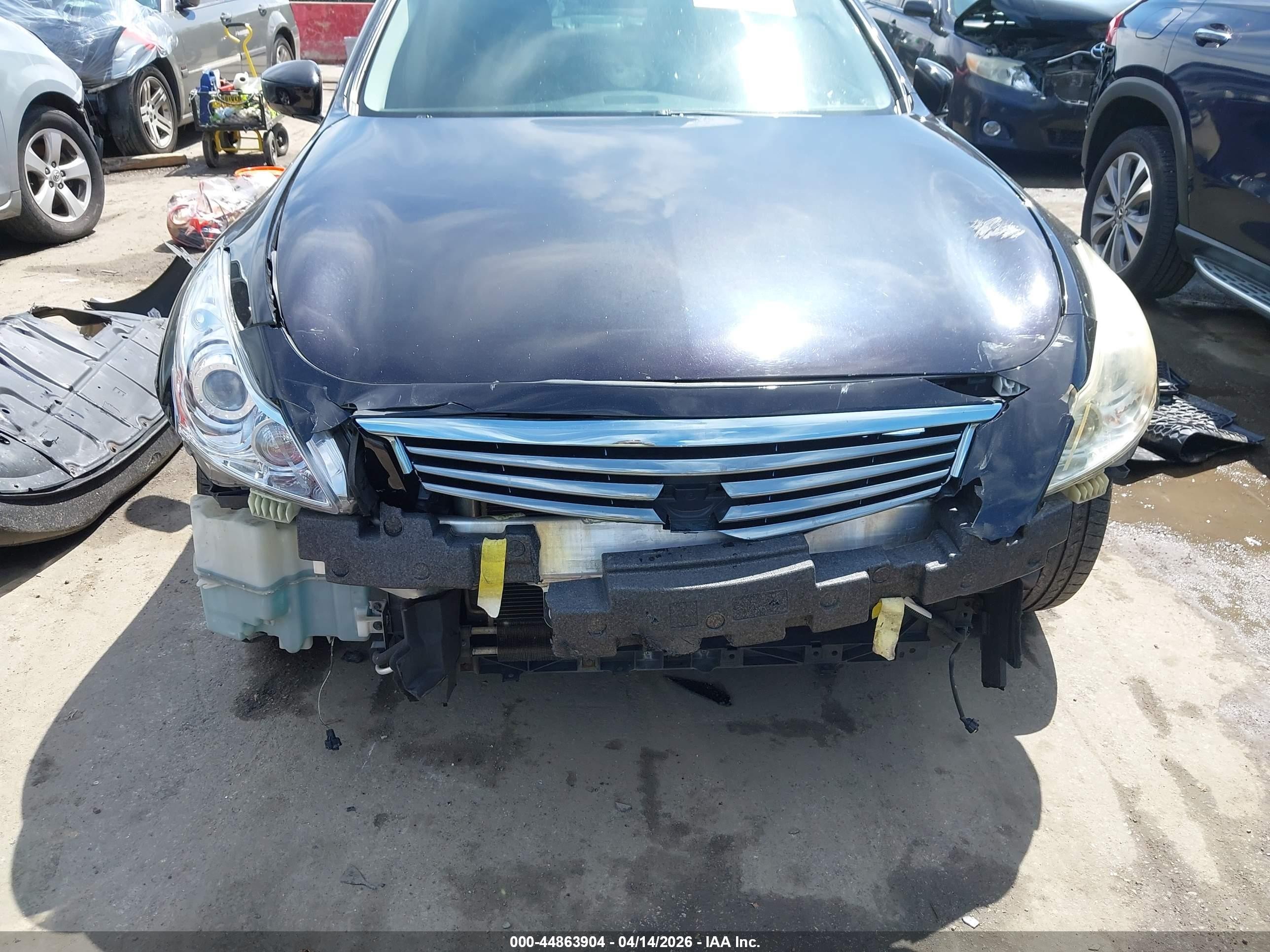 2012 Infiniti G37x   Black vin: JN1CV6AR7CM682194