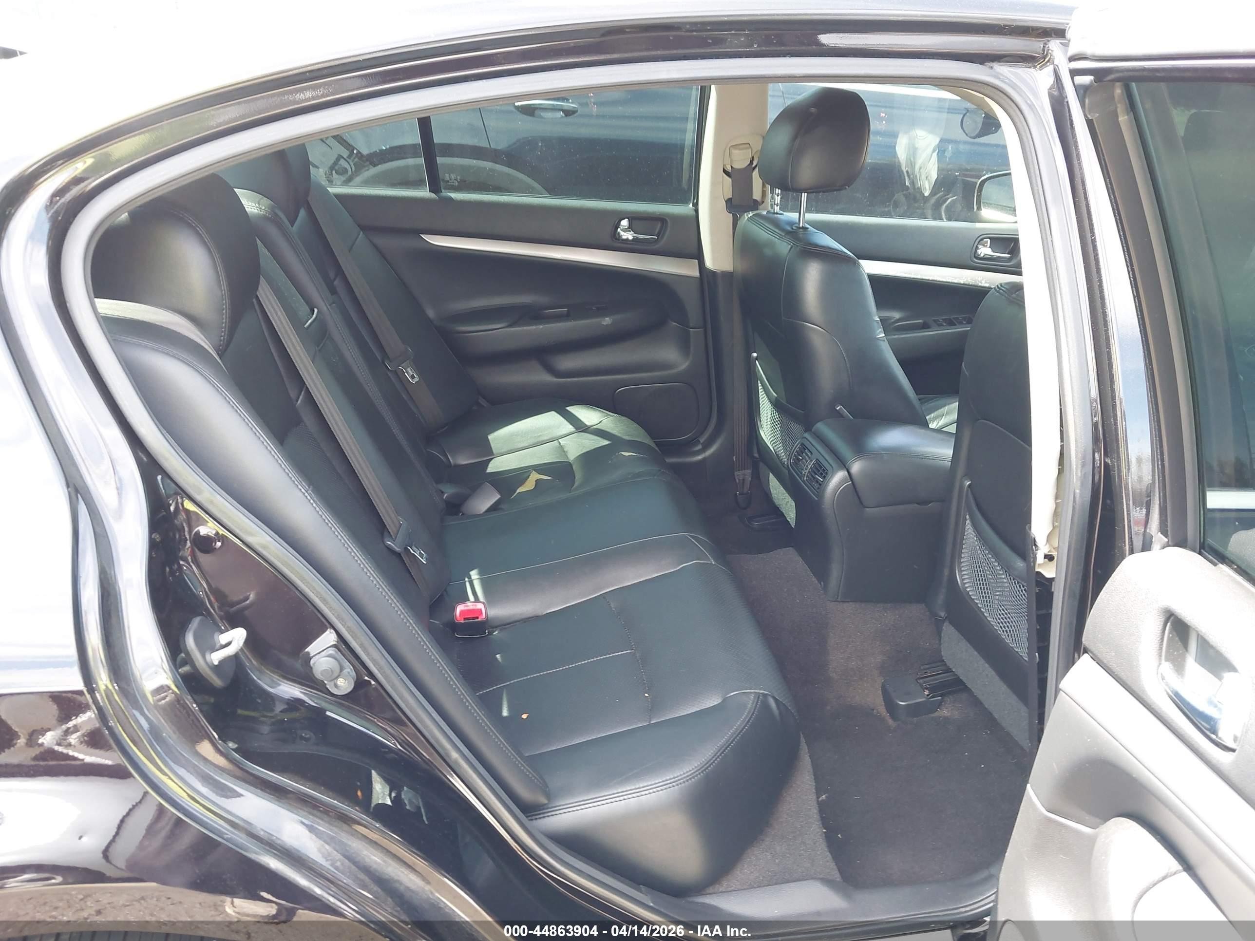 2012 Infiniti G37x   Black vin: JN1CV6AR7CM682194