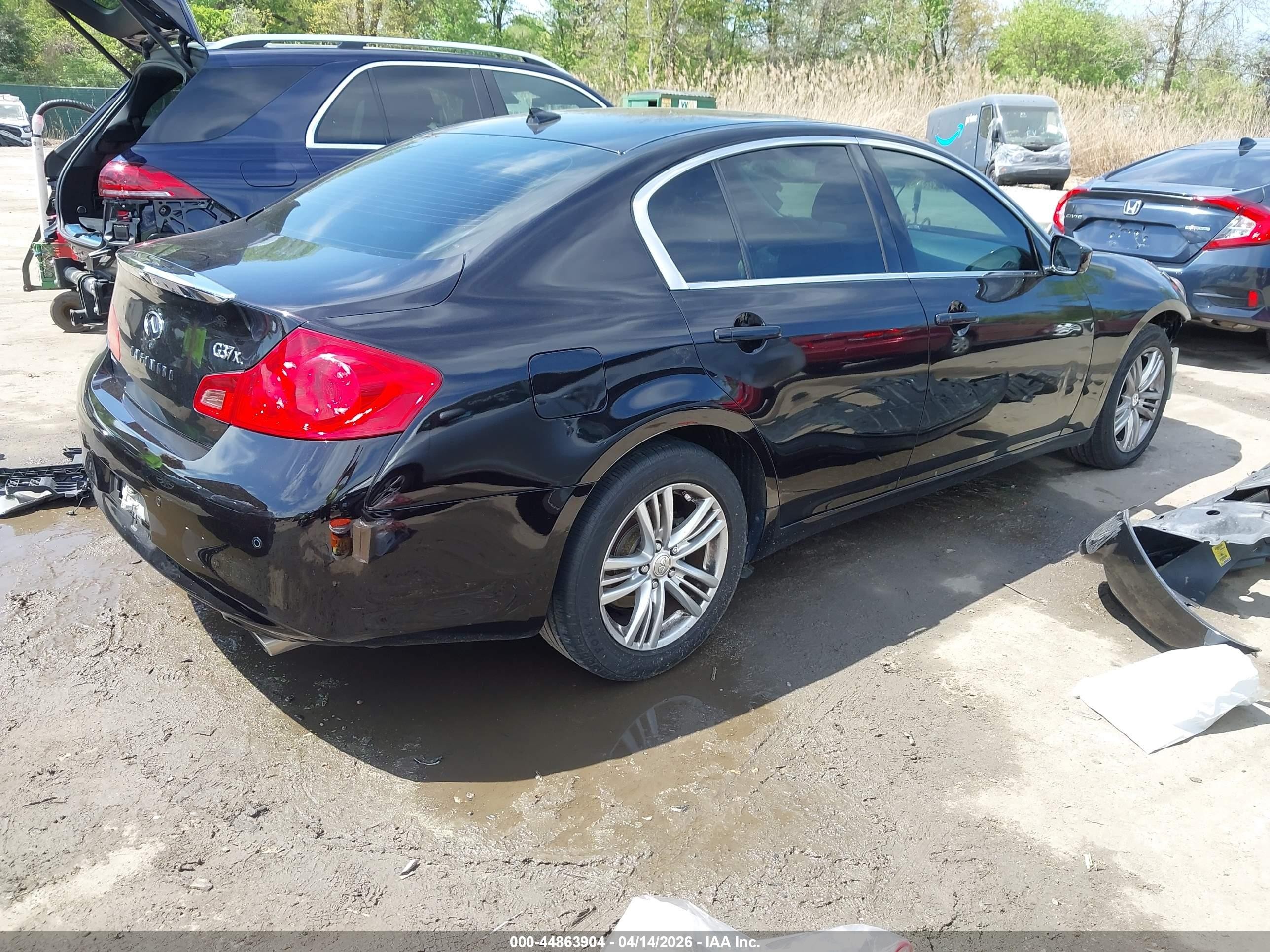 2012 Infiniti G37x   Black vin: JN1CV6AR7CM682194