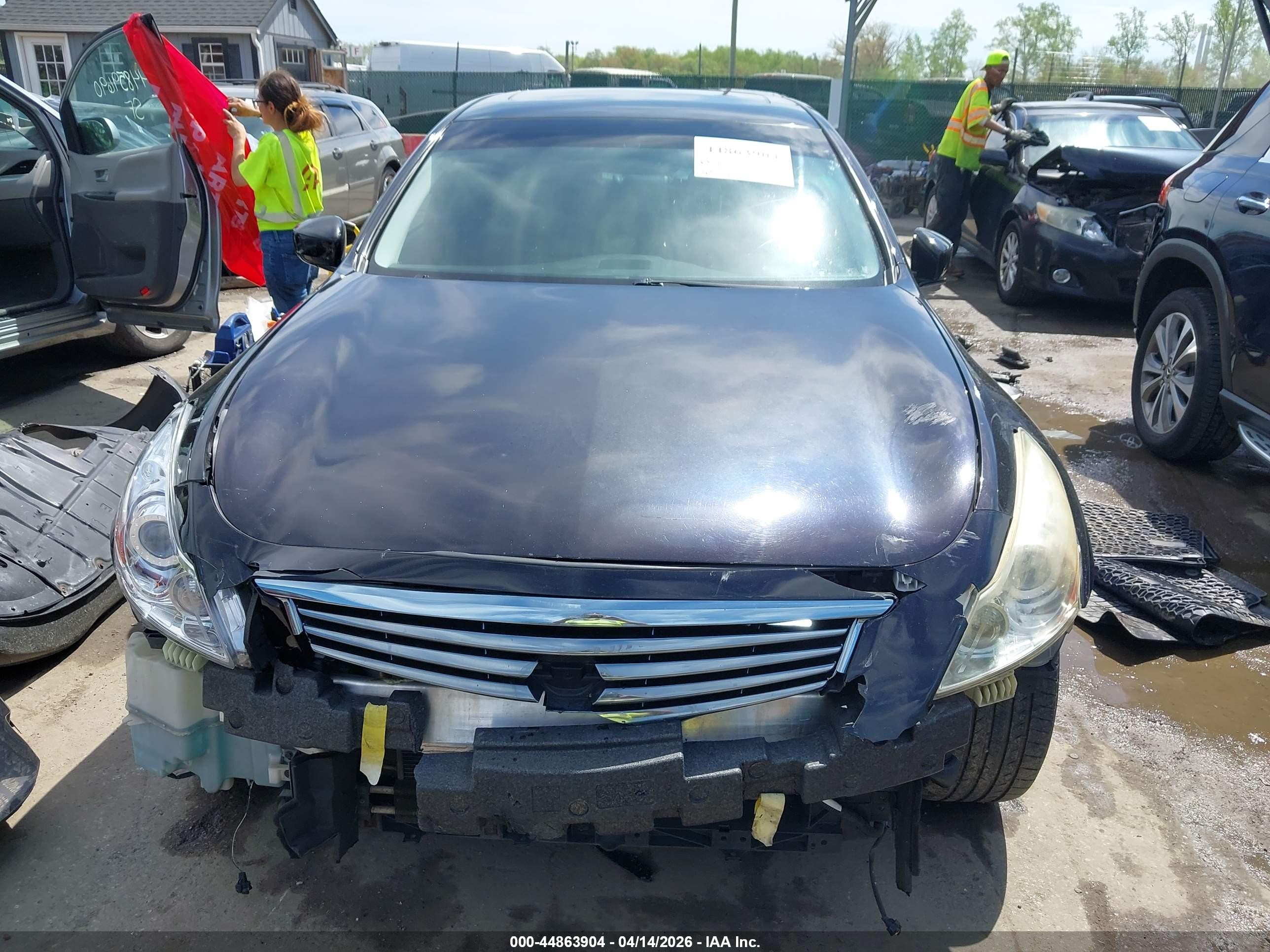2012 Infiniti G37x   Black vin: JN1CV6AR7CM682194