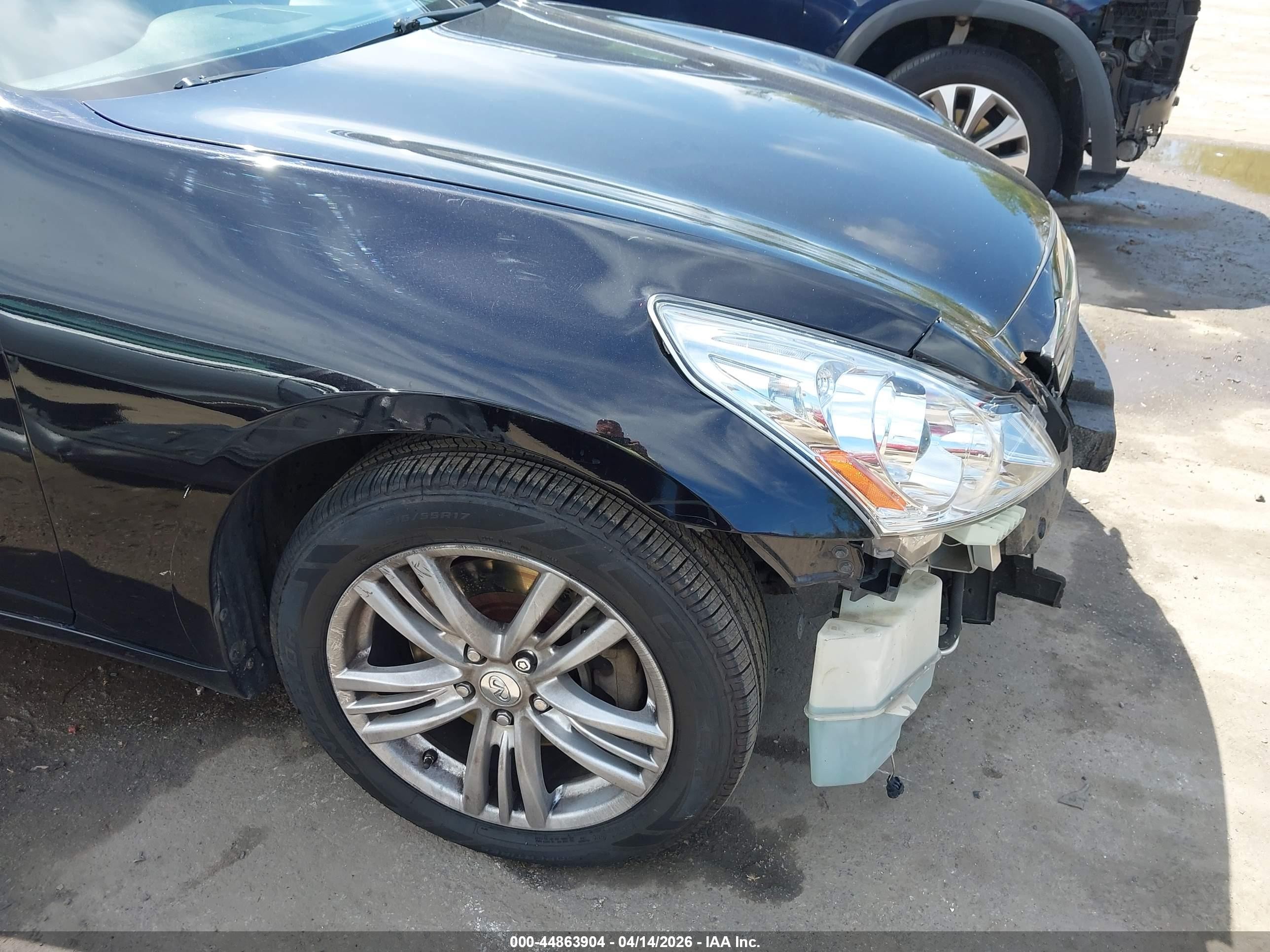 2012 Infiniti G37x   Black vin: JN1CV6AR7CM682194