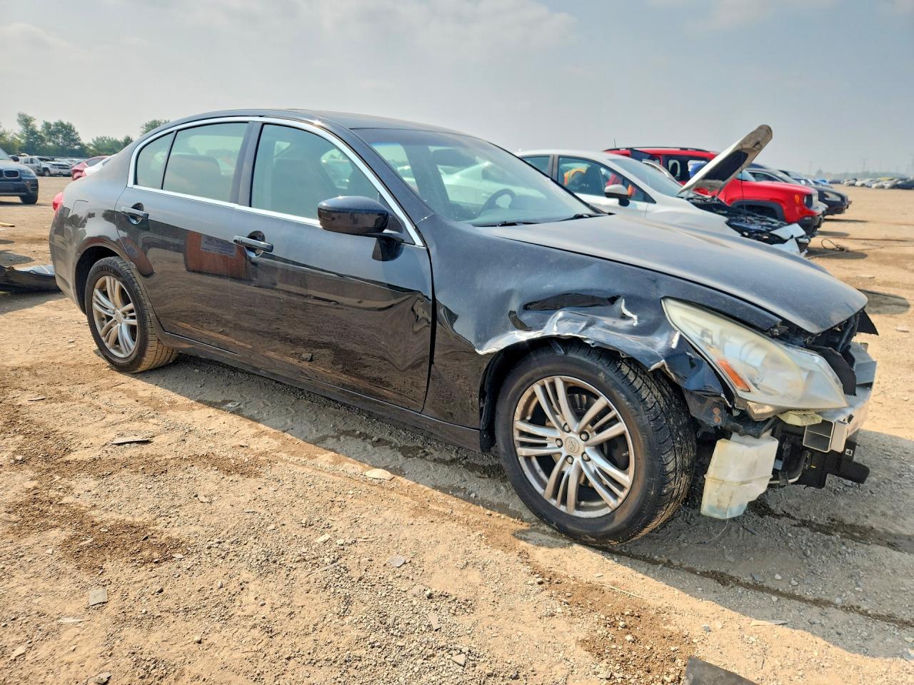 2012 Infiniti G37 Sedan X Черный vin: JN1CV6AR7CM970457