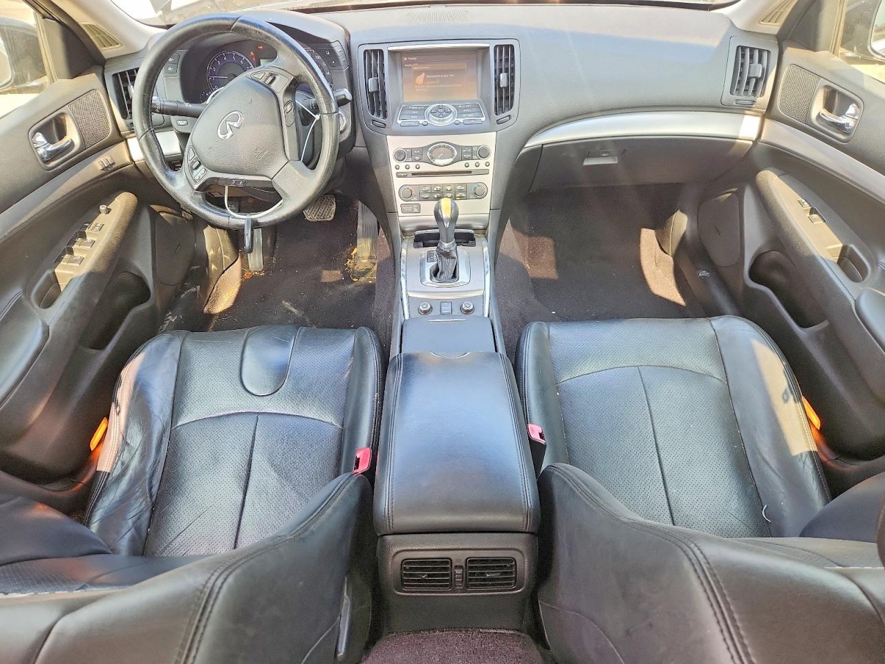 2012 Infiniti G37 Sedan X Черный vin: JN1CV6AR7CM970457
