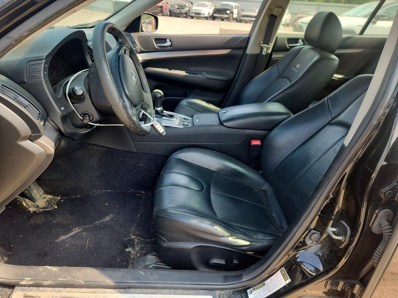 2012 Infiniti G37 Sedan X Черный vin: JN1CV6AR7CM970457
