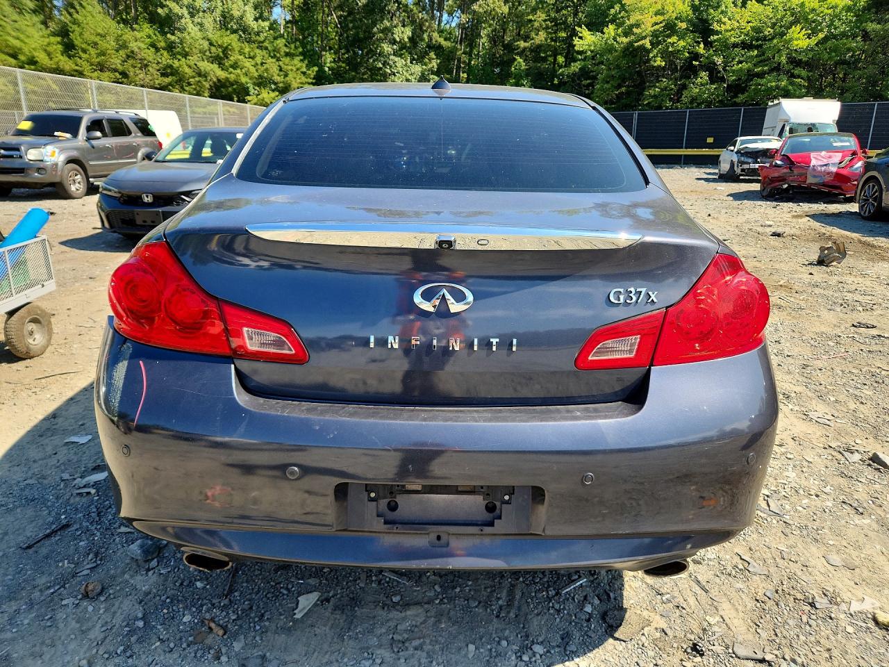 2012 Infiniti G37 Sedan X Blue vin: JN1CV6AR7CM972497