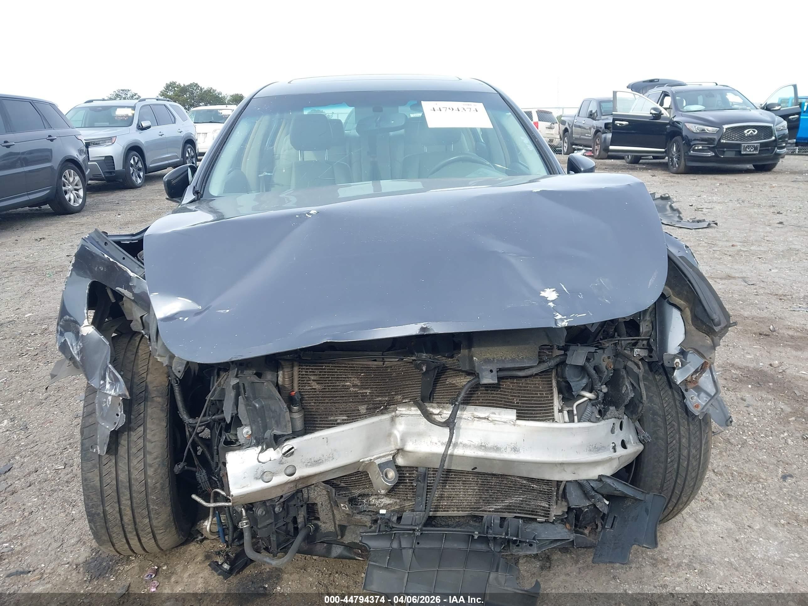 2012 Infiniti G37x   Dark Blue vin: JN1CV6AR7CM972824