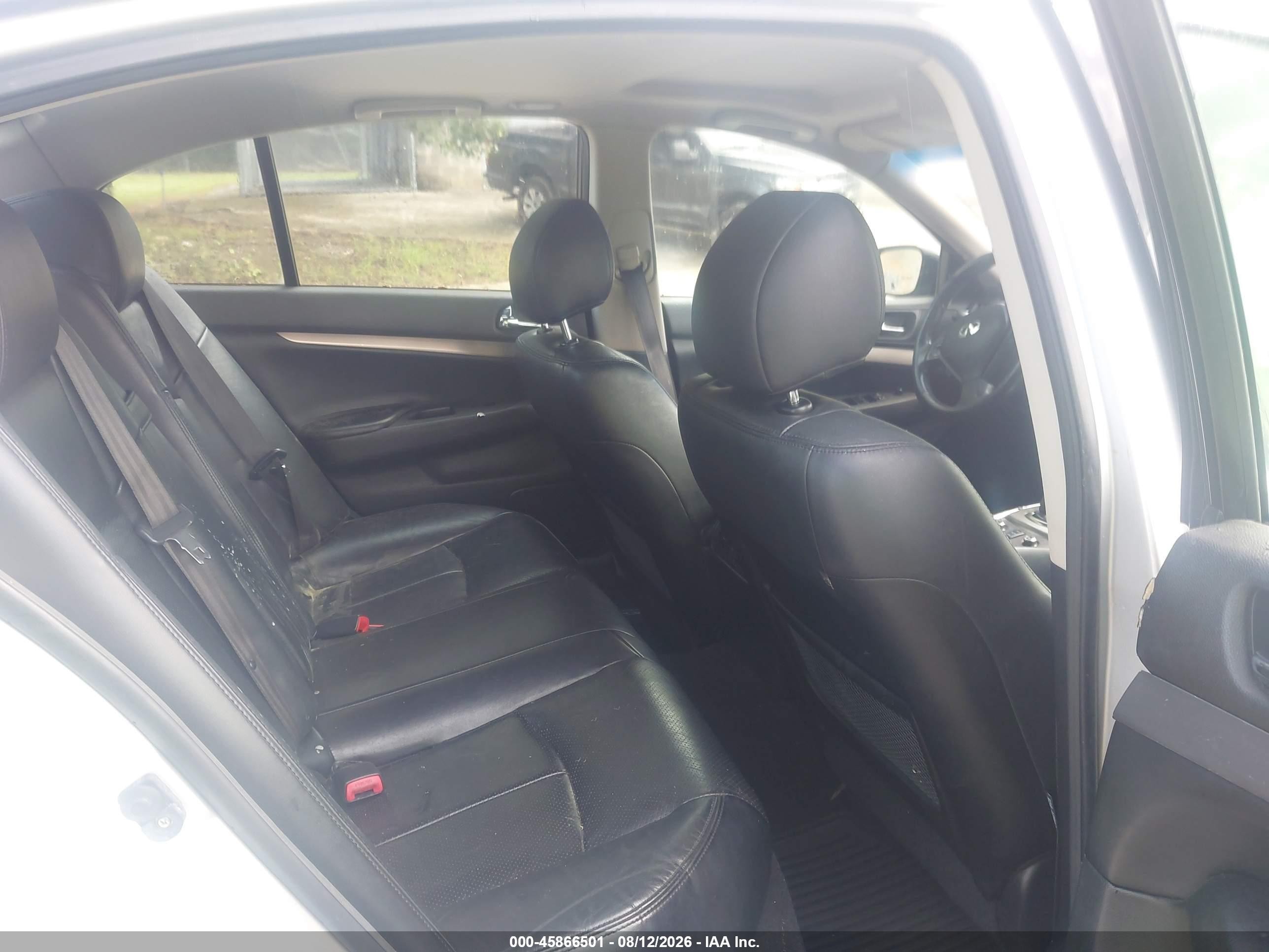 2012 Infiniti G37x   Silver vin: JN1CV6AR7CM973696