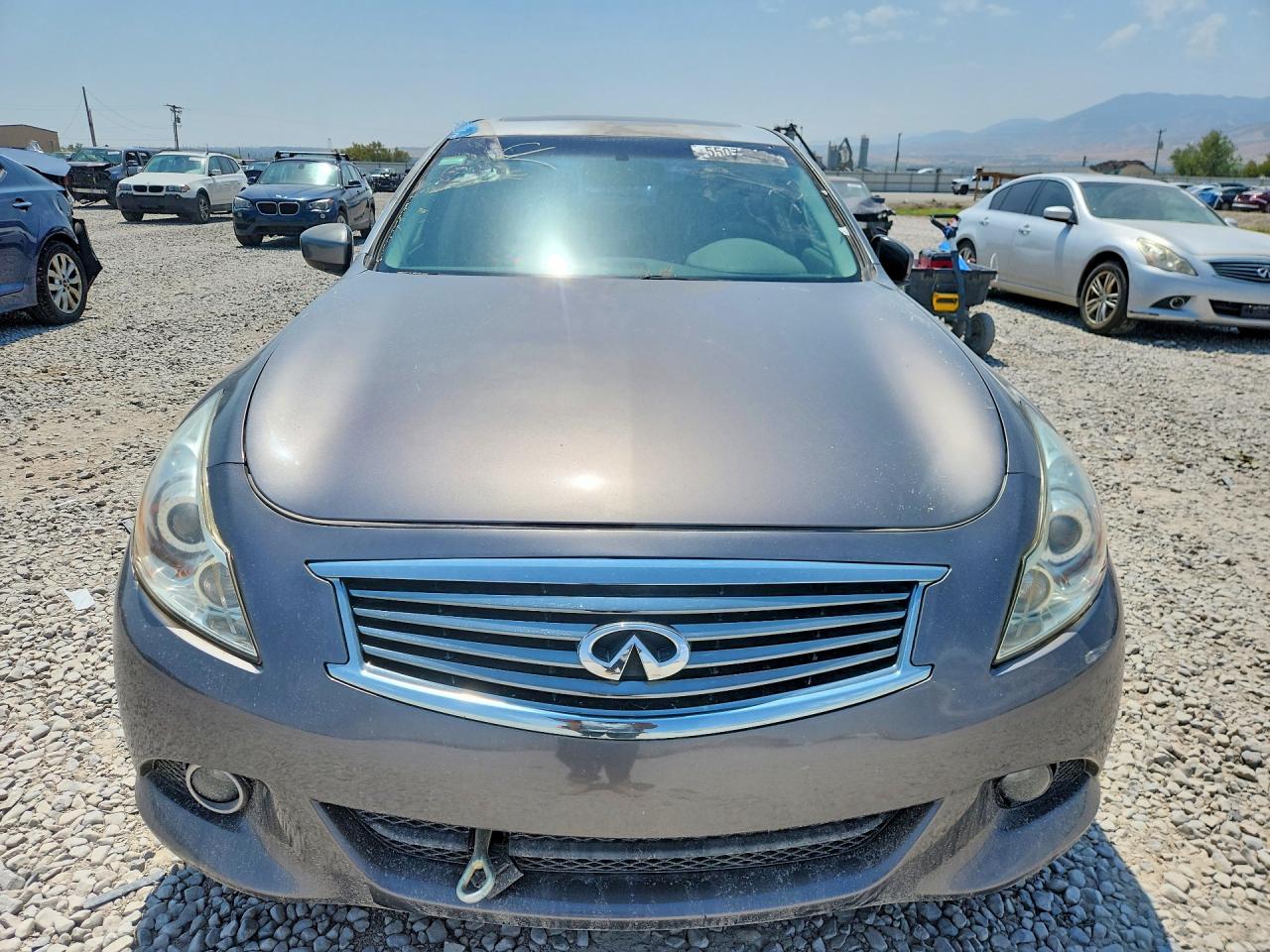2012 Infiniti G37 Sedan X Gray vin: JN1CV6AR7CM976243