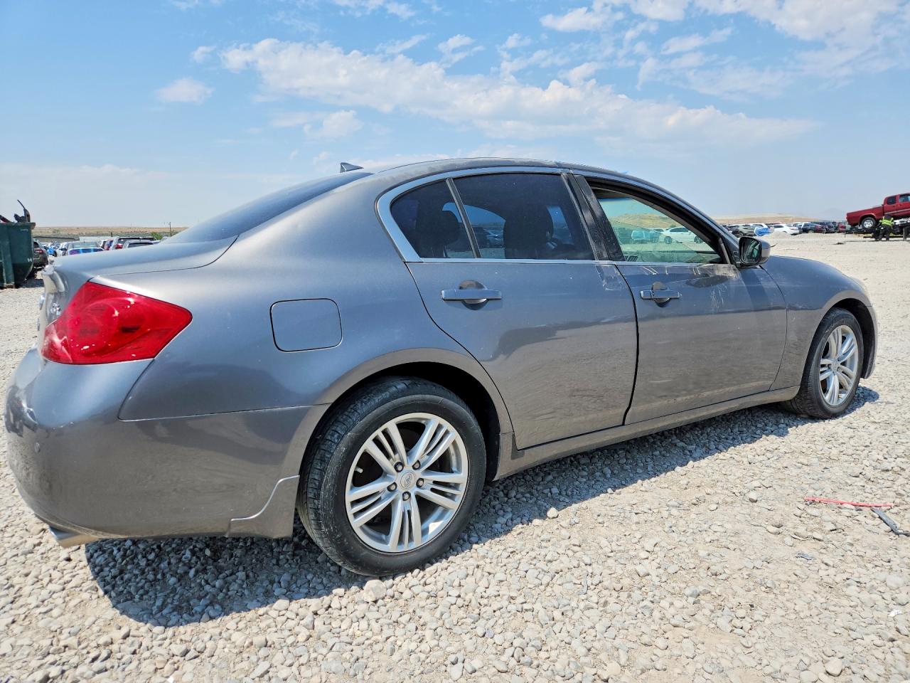 2012 Infiniti G37 Sedan X Gray vin: JN1CV6AR7CM976243