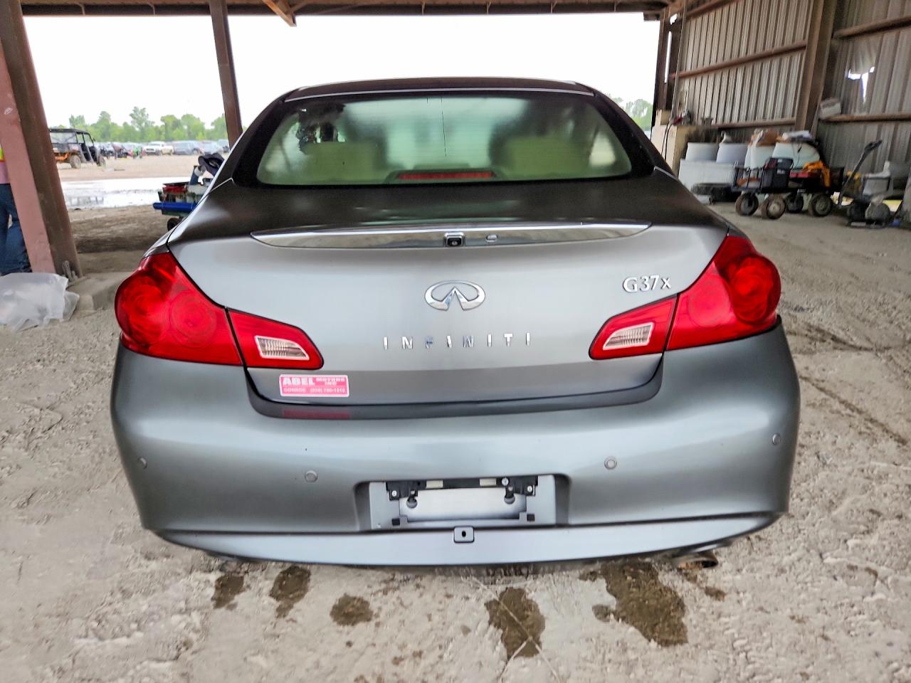 2012 Infiniti G37 Gray vin: JN1CV6AR7CM976694