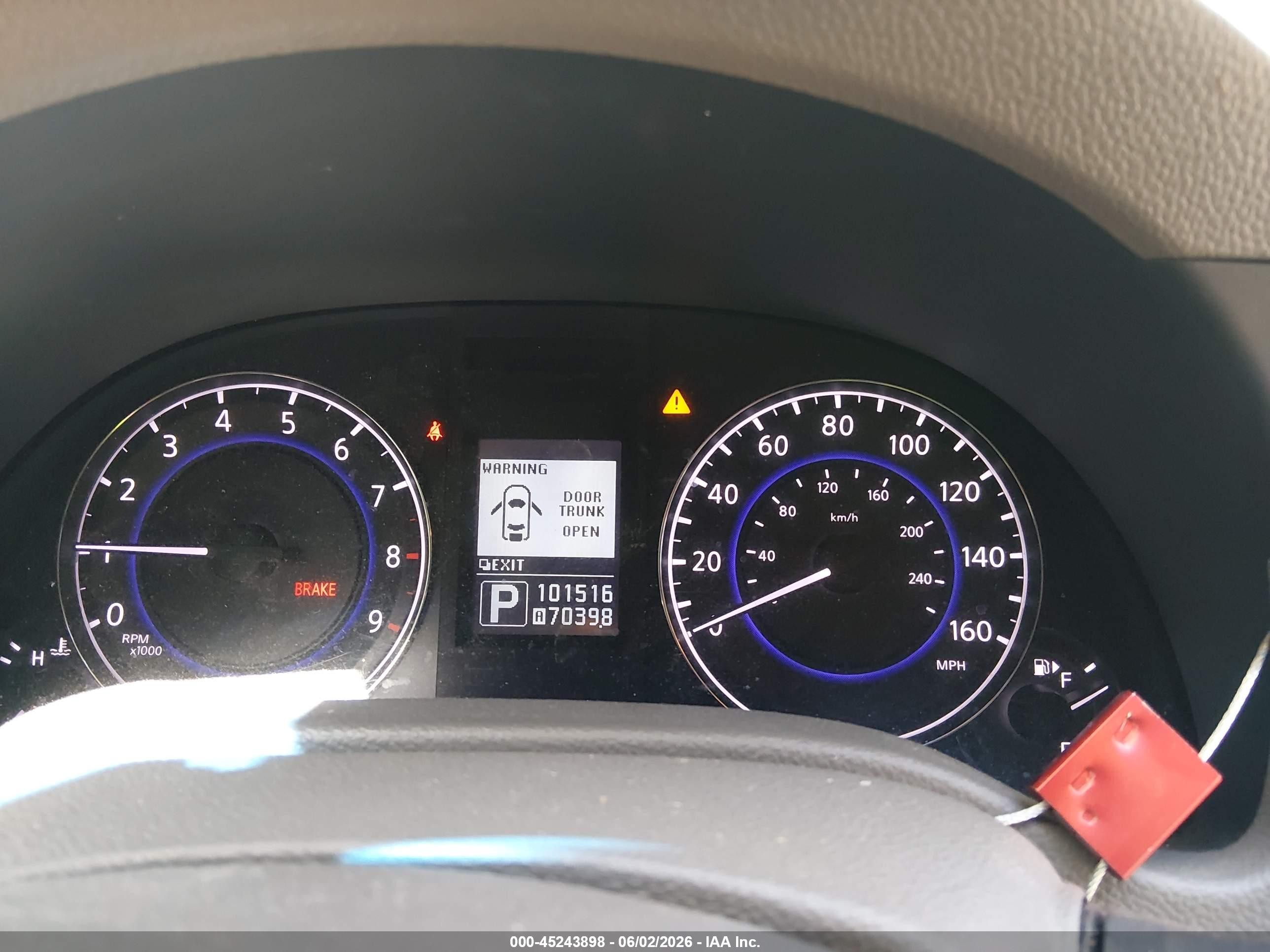 2012 Infiniti G37x   Серый vin: JN1CV6AR7CM978087