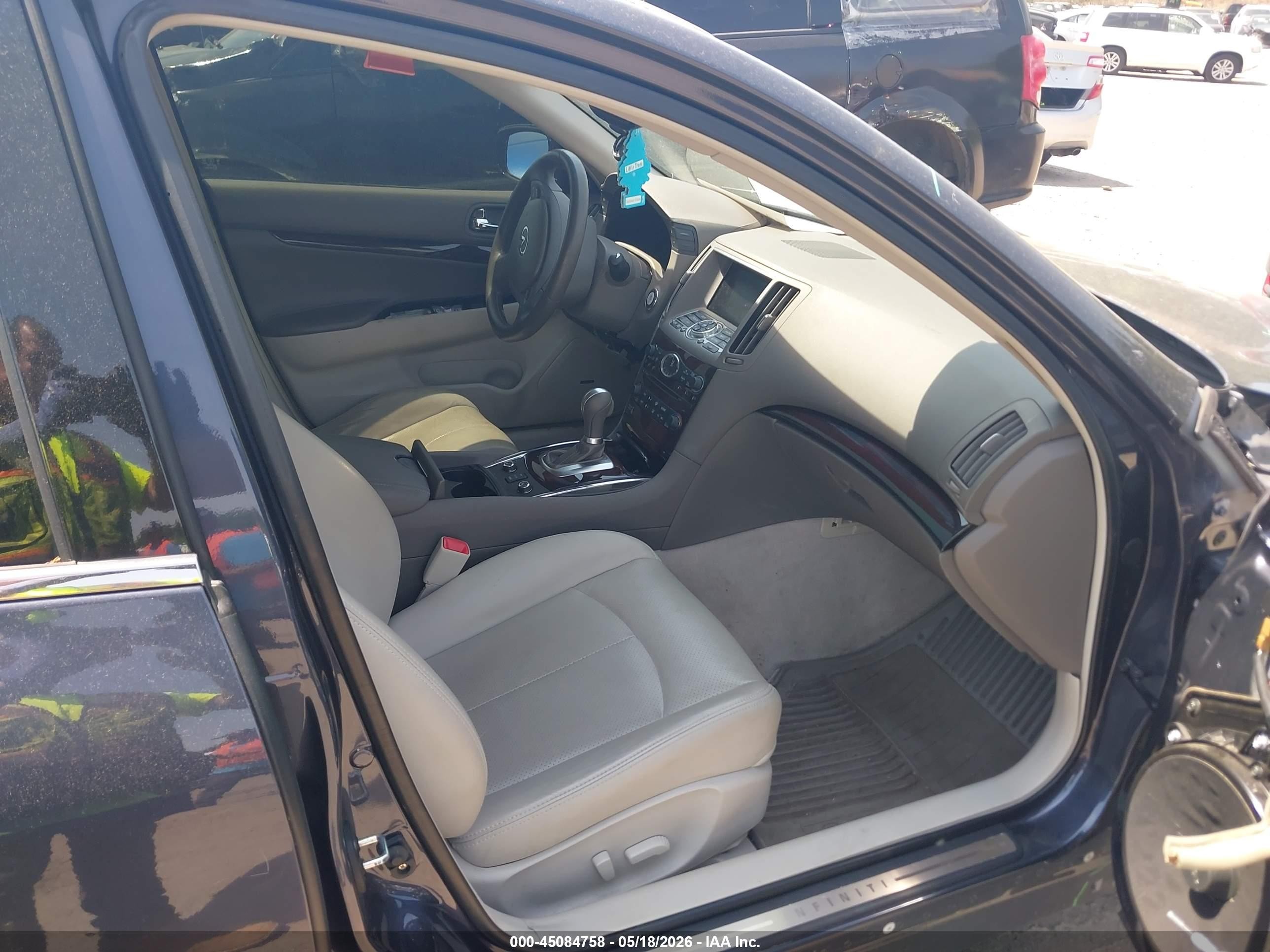 2013 Infiniti G37x   Gray vin: JN1CV6AR7DM350404