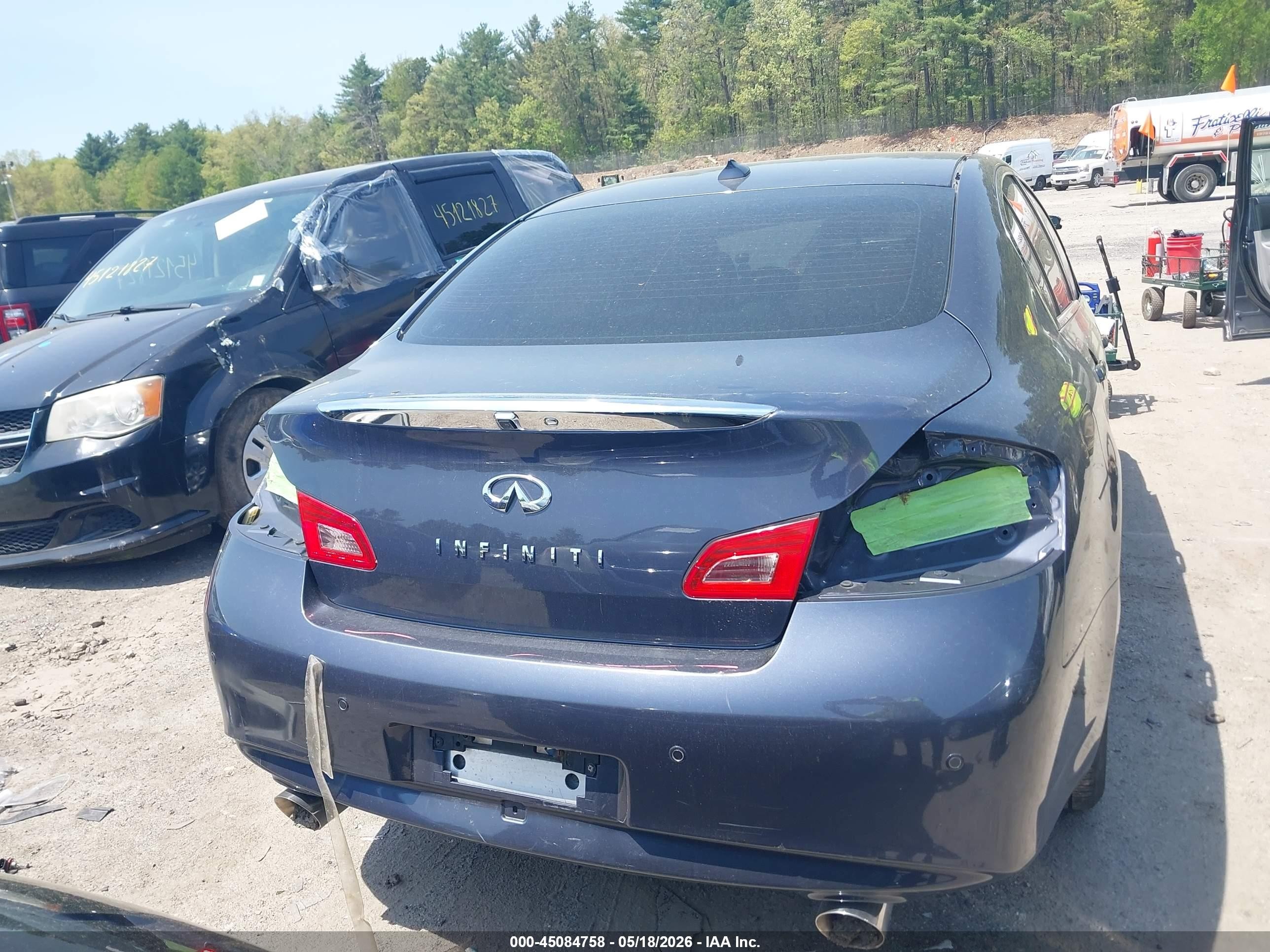 2013 Infiniti G37x   Gray vin: JN1CV6AR7DM350404