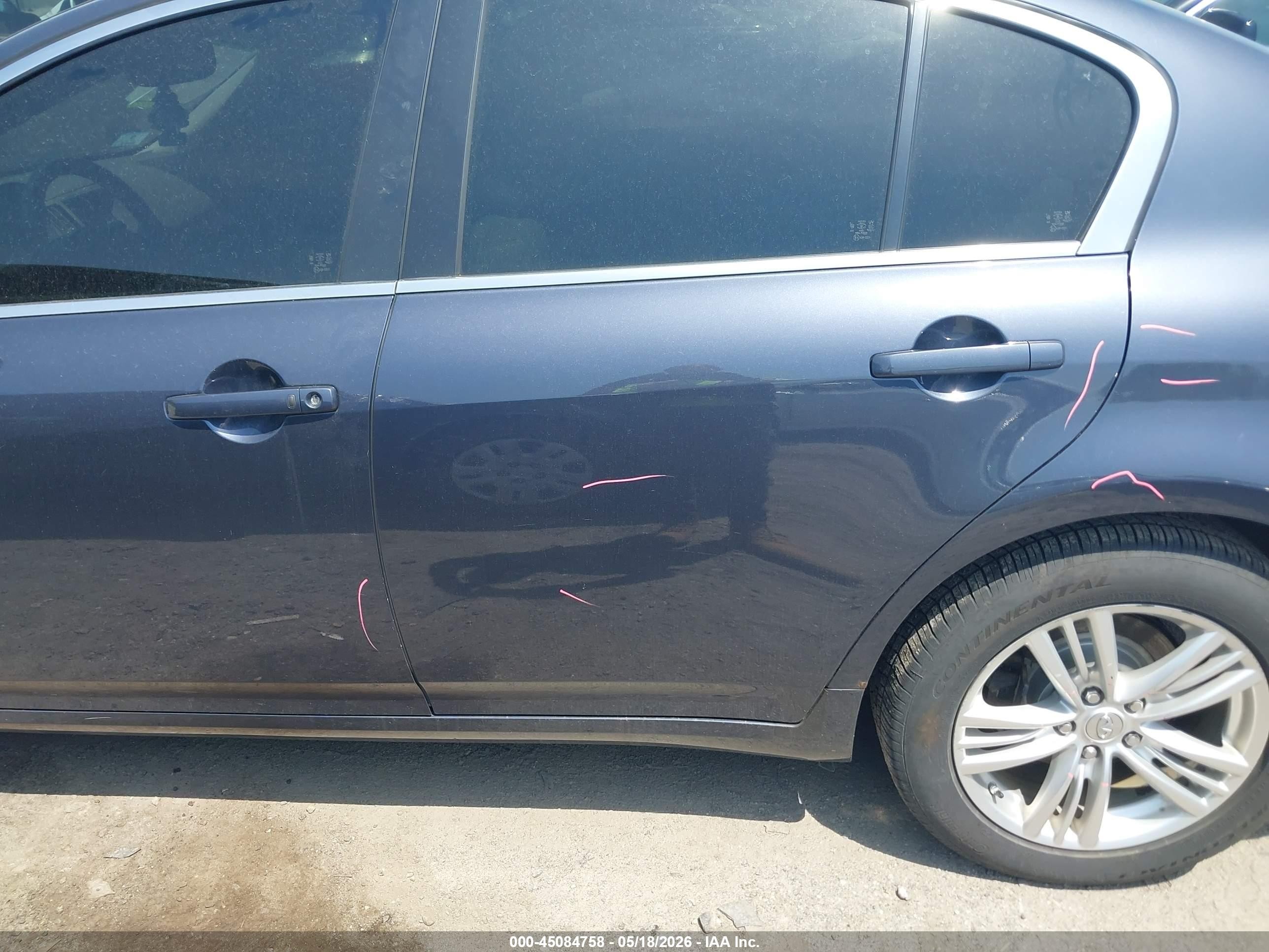2013 Infiniti G37x   Gray vin: JN1CV6AR7DM350404