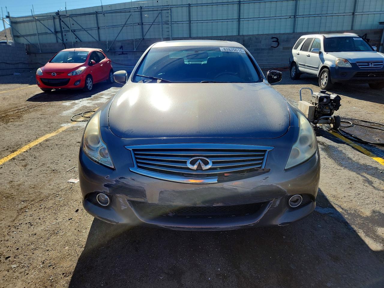 2013 Infiniti G37 Sedan X Gray vin: JN1CV6AR7DM352301