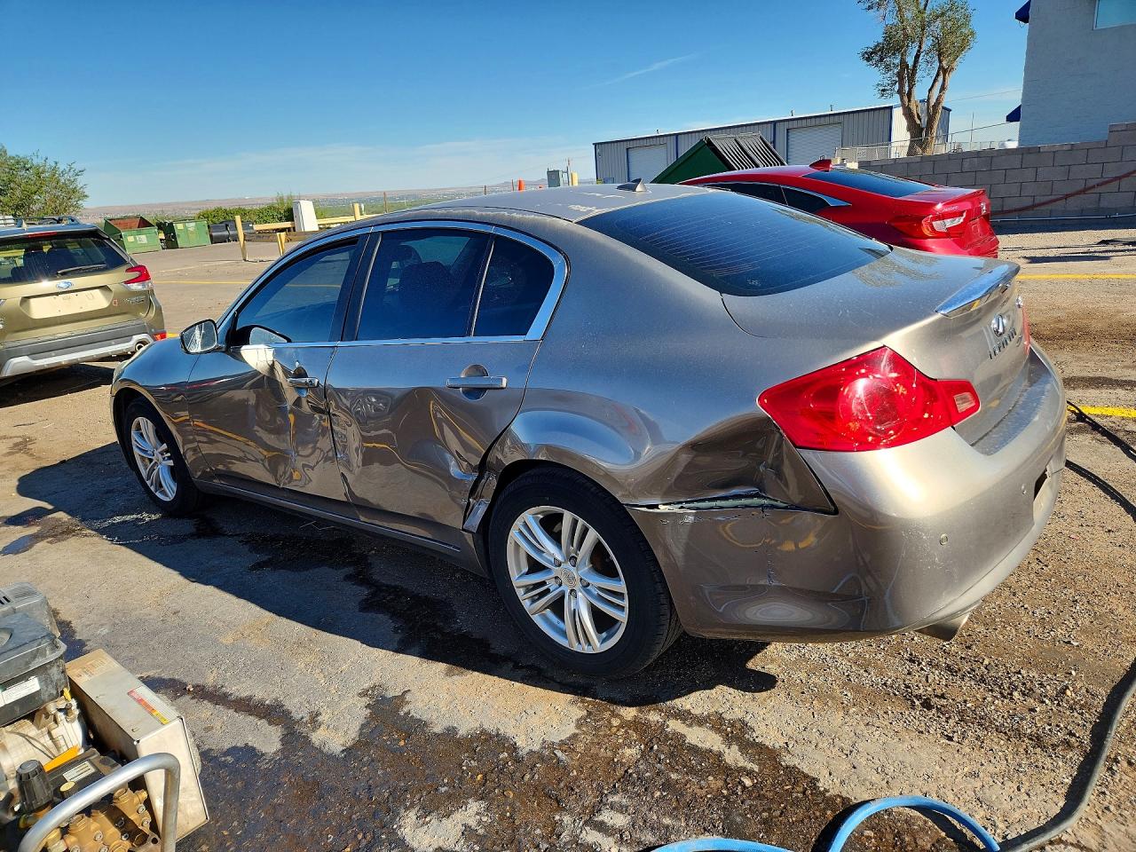 2013 Infiniti G37 Sedan X Gray vin: JN1CV6AR7DM352301
