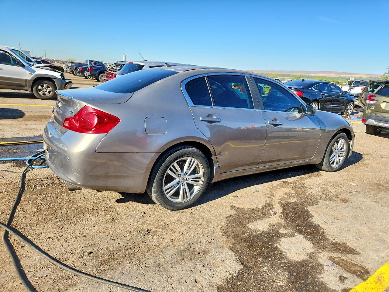 2013 Infiniti G37 Sedan X Gray vin: JN1CV6AR7DM352301
