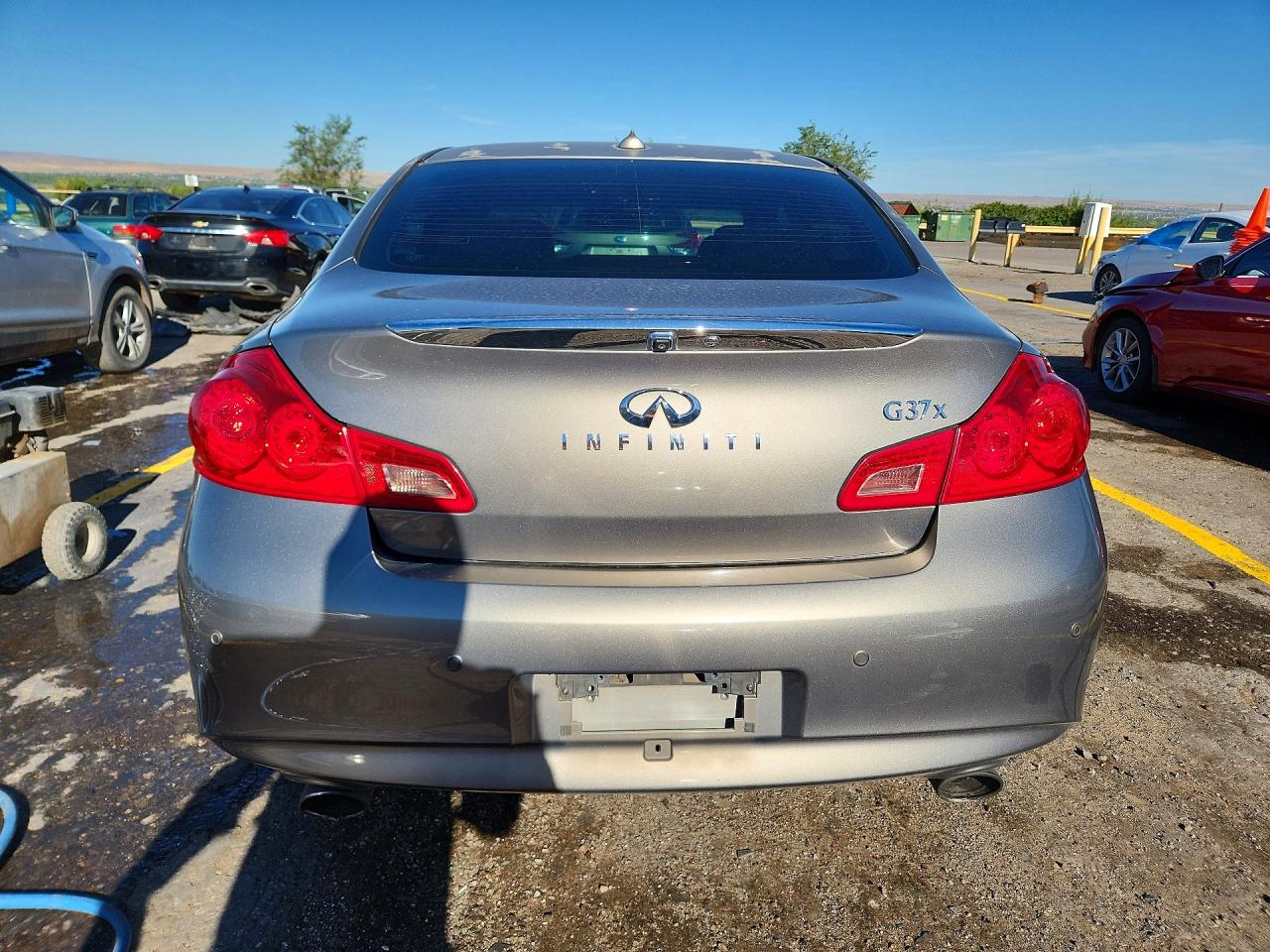 2013 Infiniti G37 Sedan X Gray vin: JN1CV6AR7DM352301