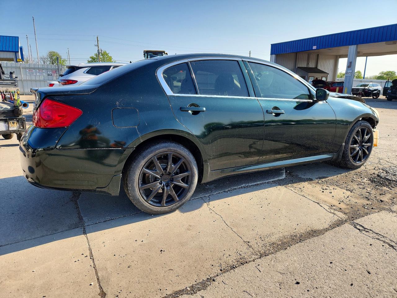 2013 Infiniti G37 Sedan X Зеленый vin: JN1CV6AR7DM353836
